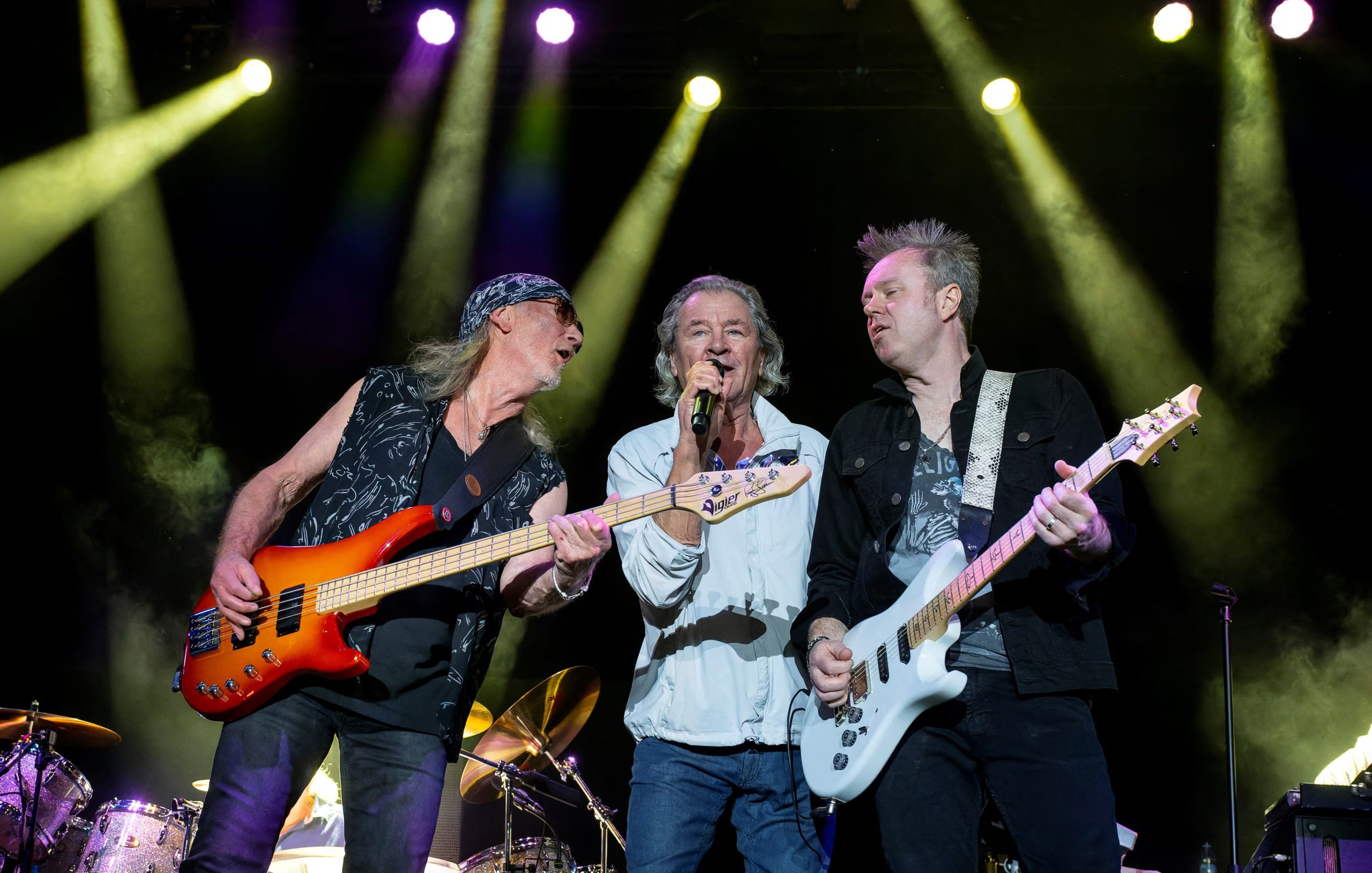El exmiembro de Deep Purple explicó que aún mantiene contacto ocasional con antiguos compañeros de la formación clásica, mostrando el valor del legado y la admiración profesional (Ritzau Scanpix/Torben Christensen via REUTERS)