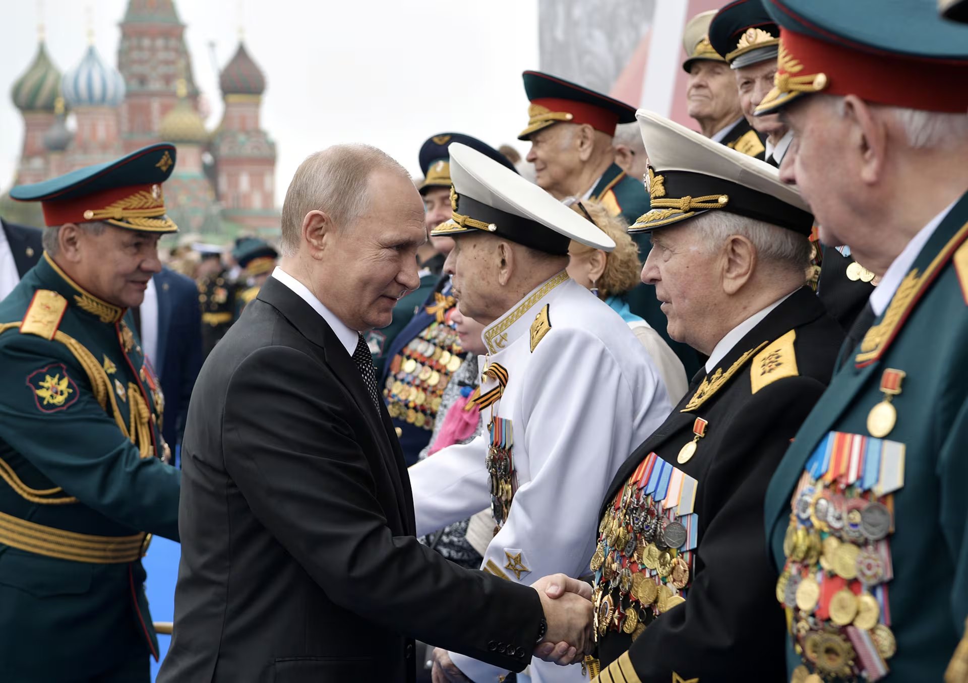 Vladimir Putin durante el desfile del Día de la Victoria en 2019 (Reuters/Archivo)