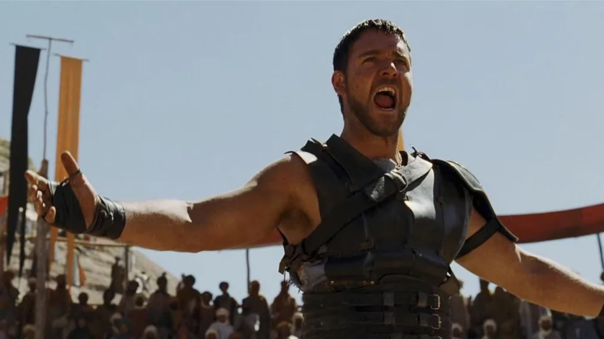 La amenaza obligó a un operativo internacional que impactó la rutina de Russell Crowe durante casi dos años, bajo protección constante (Flim.ai)