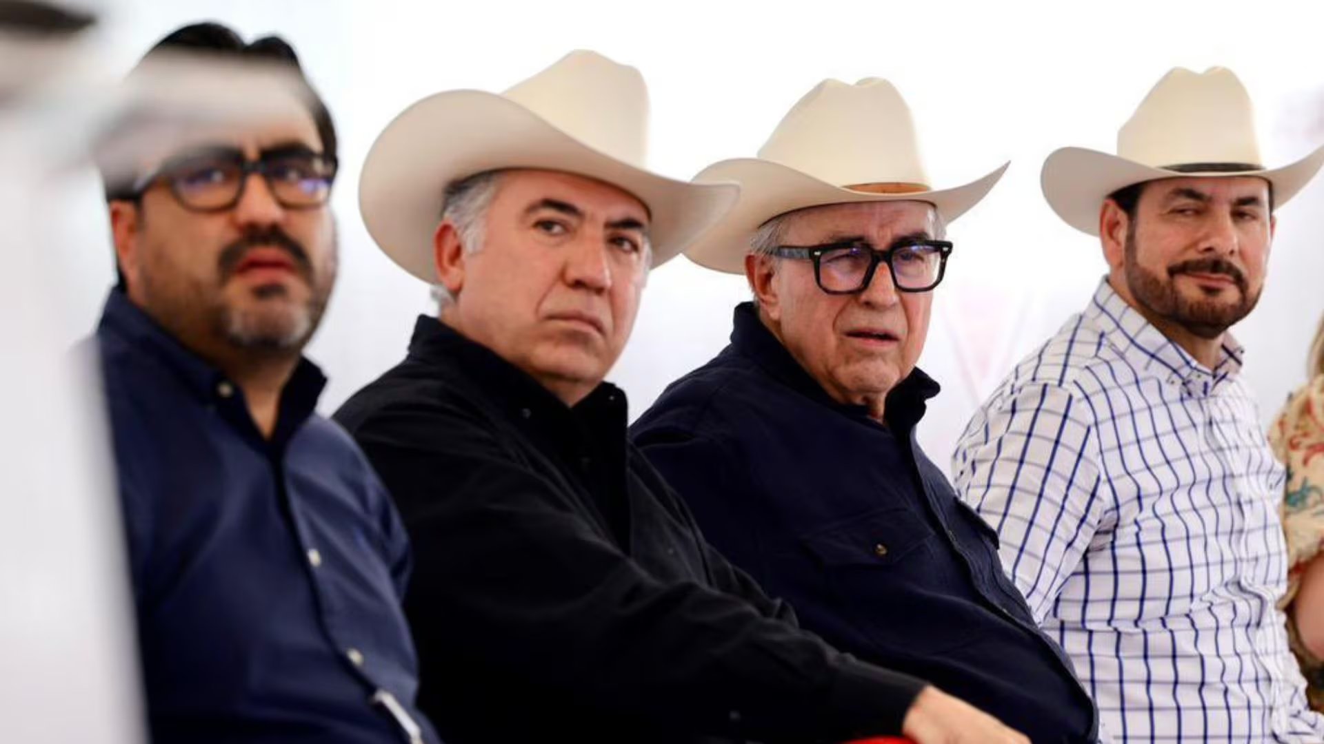 Rubén Rocha Moya y Enrique Inzunza Cazarez Foto: X/@InzunzaCazarez