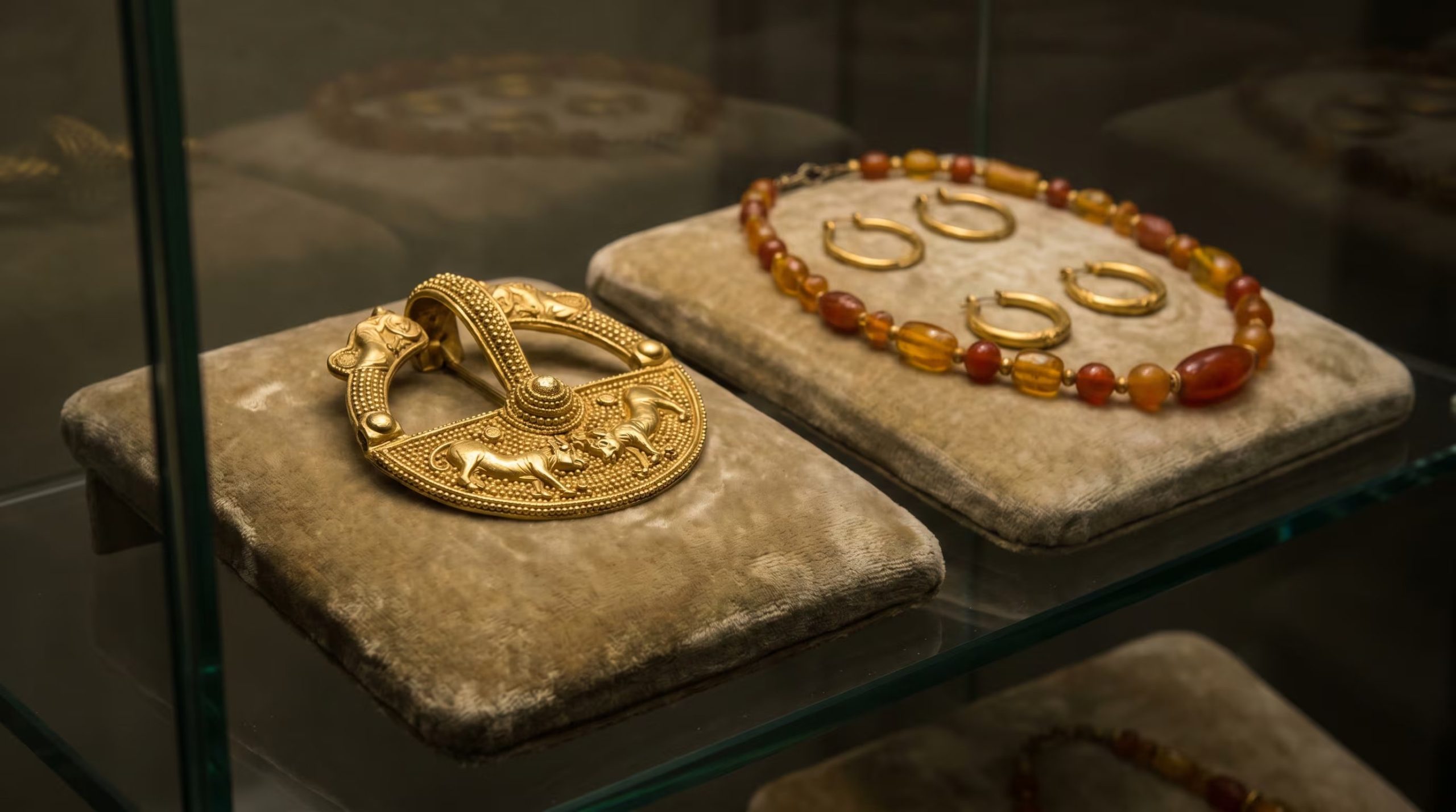 Las joyas etruscas, decoradas con esferas de oro, siguen siendo un misterio técnico. (Imagen Ilustrativa Infobae)