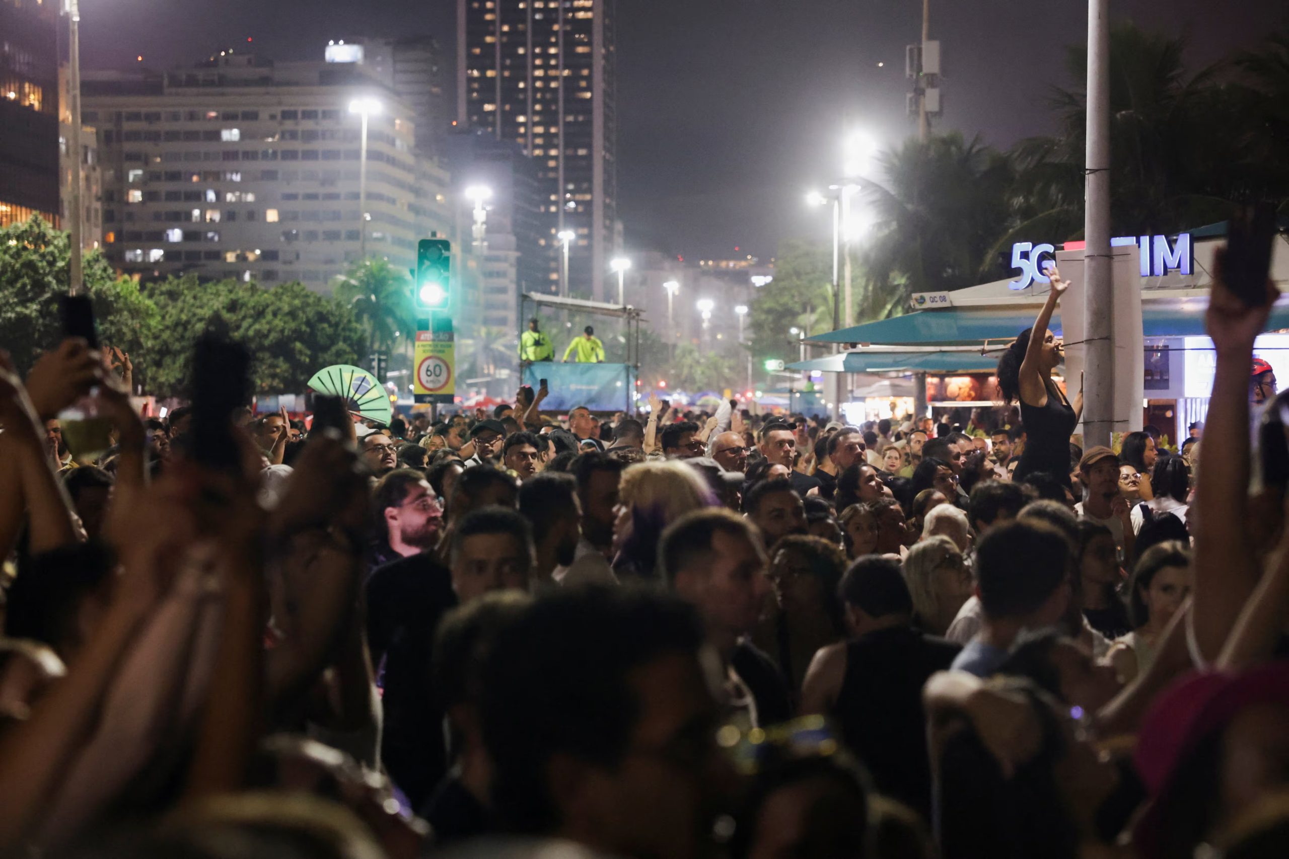 Se espera una asistencia superior a los dos millones de espectadores al concierto de Shakira, este sábado 2 de mayo - crédito Ricardo Moraes/REUTERS