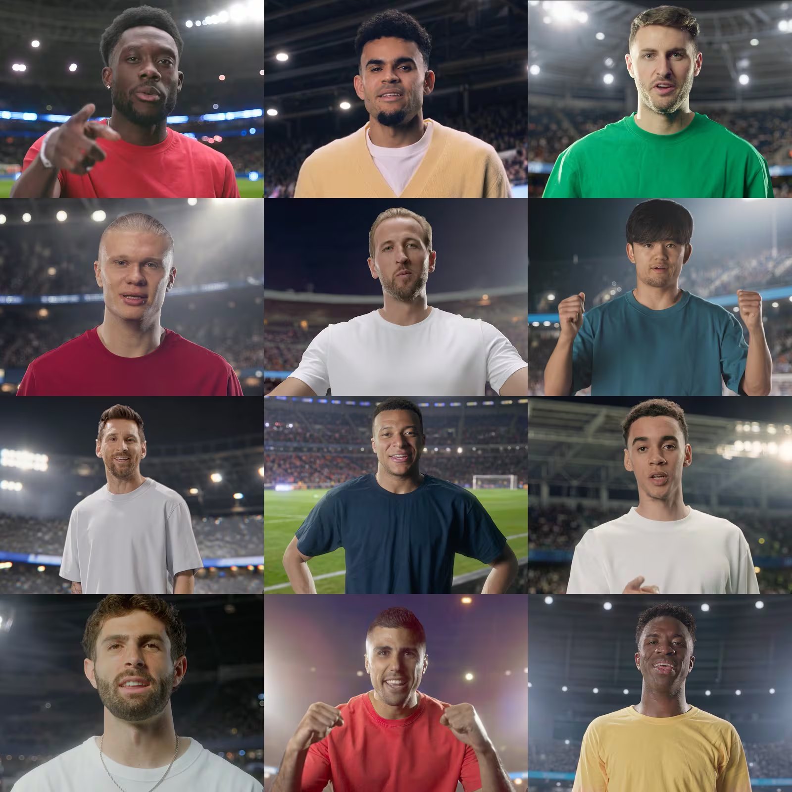 Estos son los futbolistas que aparecen en el video de Dai Dai - crédito @Shakira/YouTube