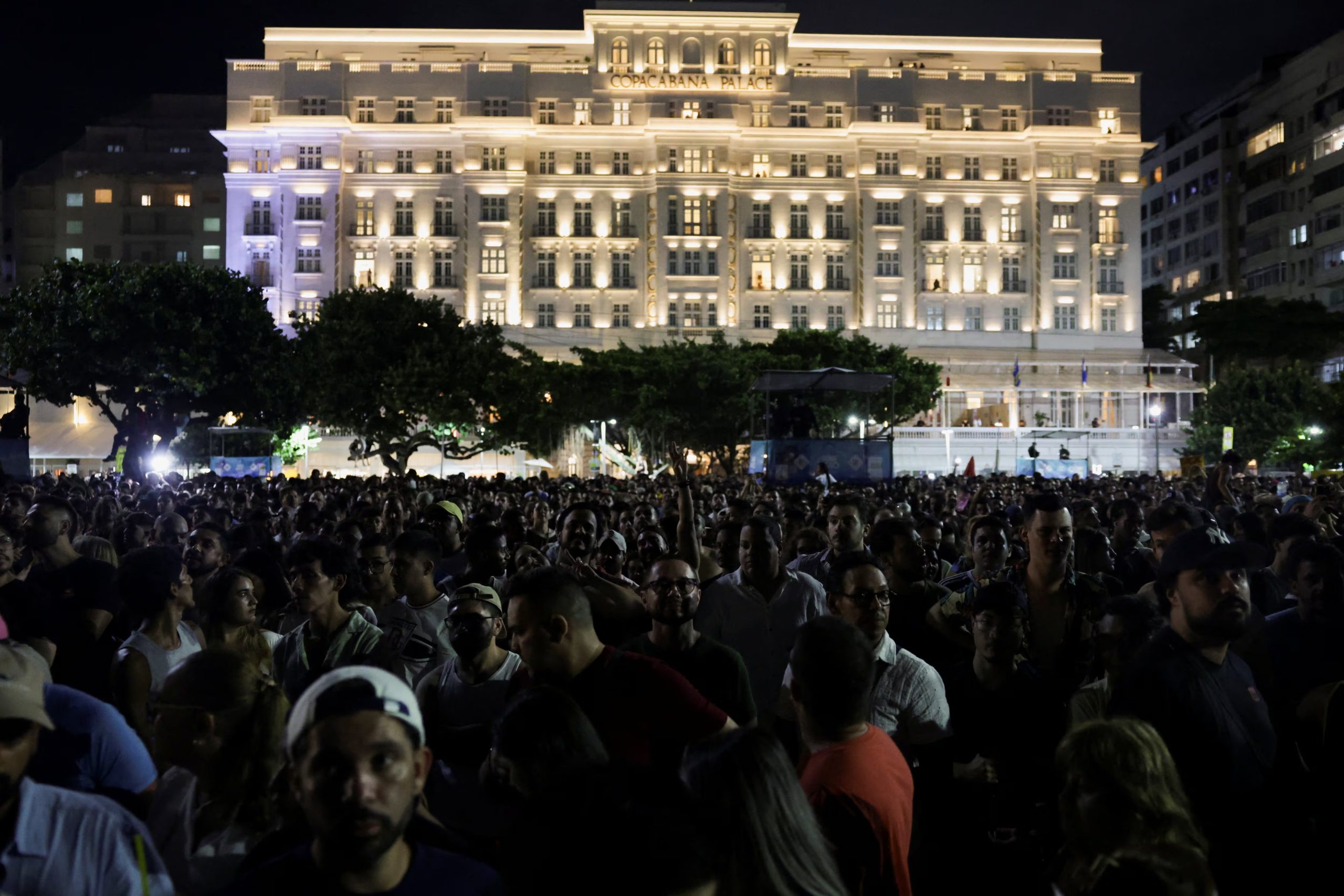 Se espera que millones de personas se reunan para el concierto de Shakira. REUTERS/Ricardo Moraes
