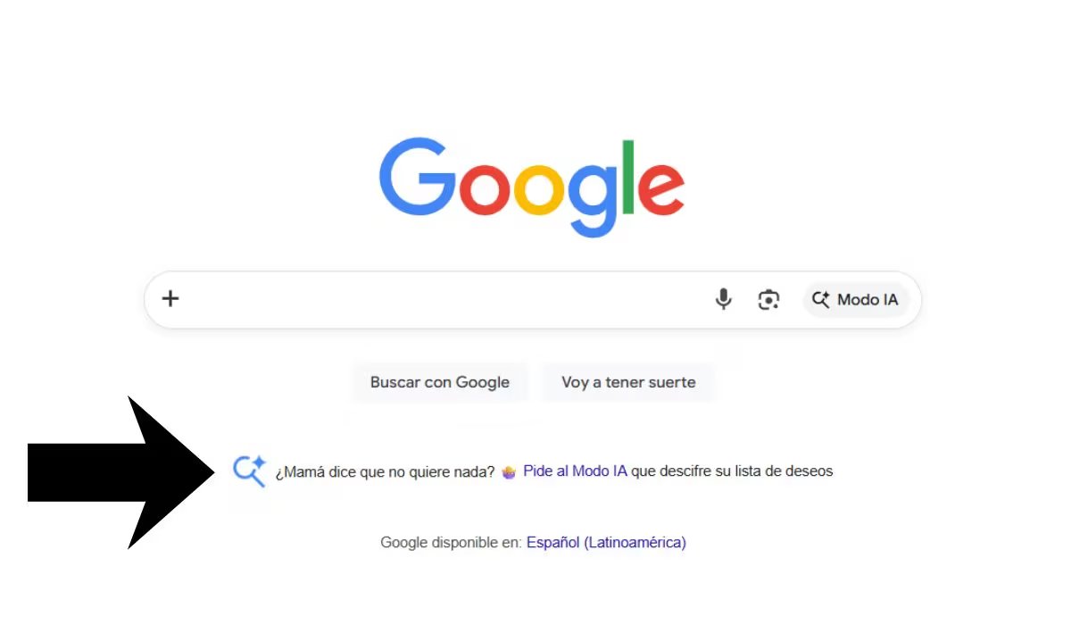 Al activar el Modo IA, los usuarios pueden recibir sugerencias basadas en los intereses y preferencias de sus mamás. (Google)