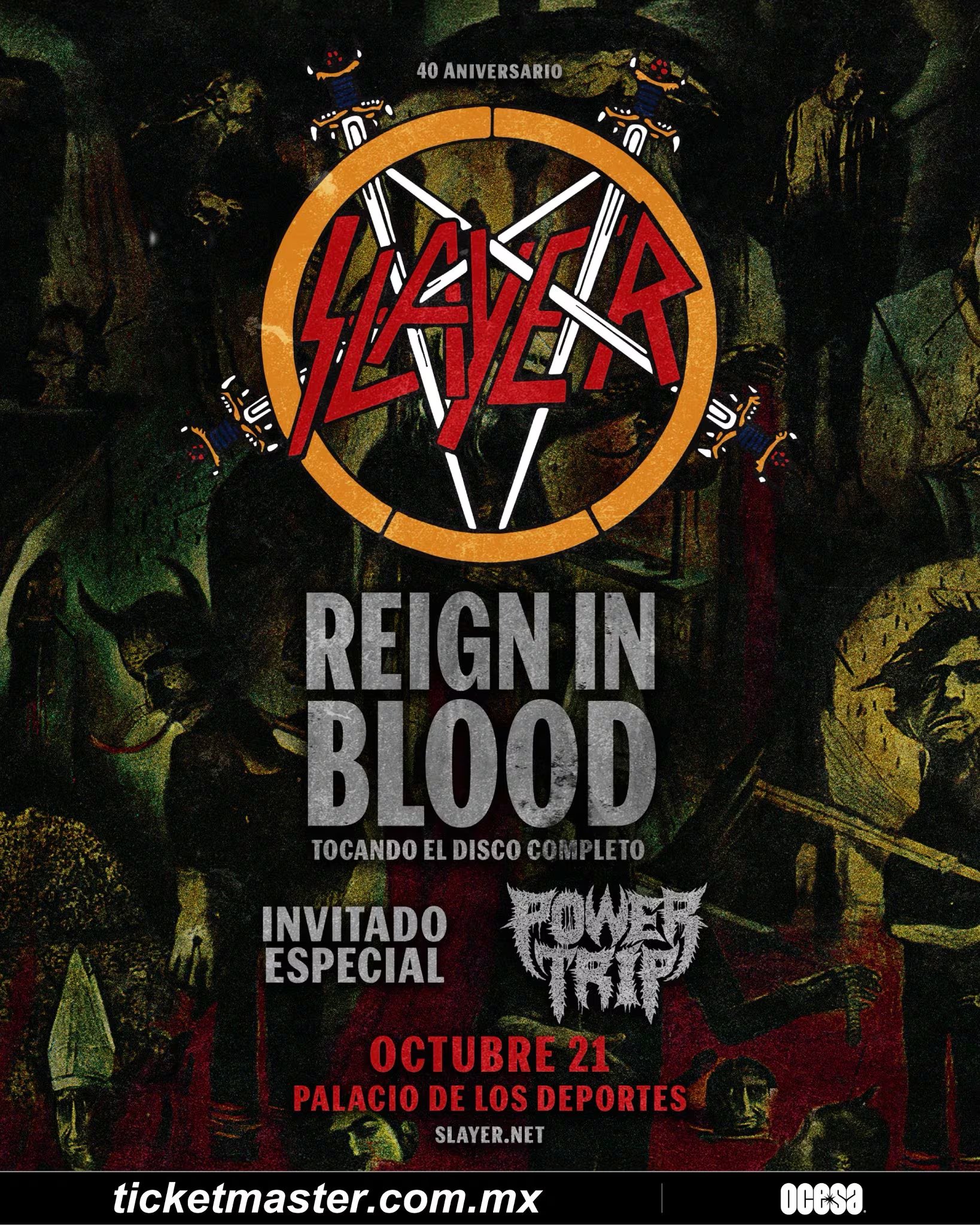 Este 2026 ha sido uno de los mejores años para el regreso de bandas legendarias del metal y rock internacional. (Ocesa)