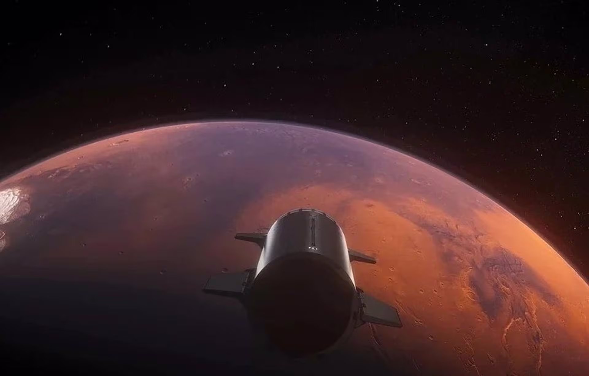 Las misiones a Marte con Starship podrán ser recurrentes en las próximas décadas - SPACE X
