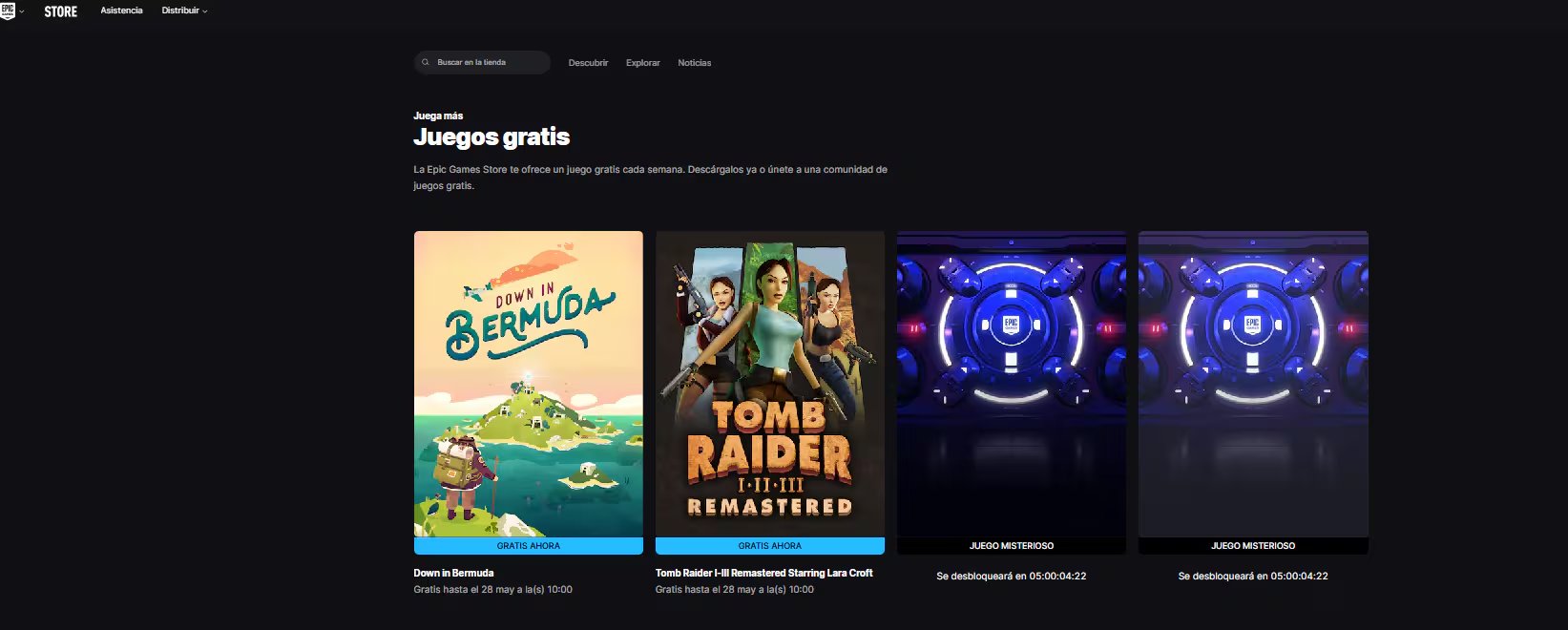 Epic Games Store es una tienda digital de PC que se destaca por regalar juegos de forma periódica. (Epic Games)