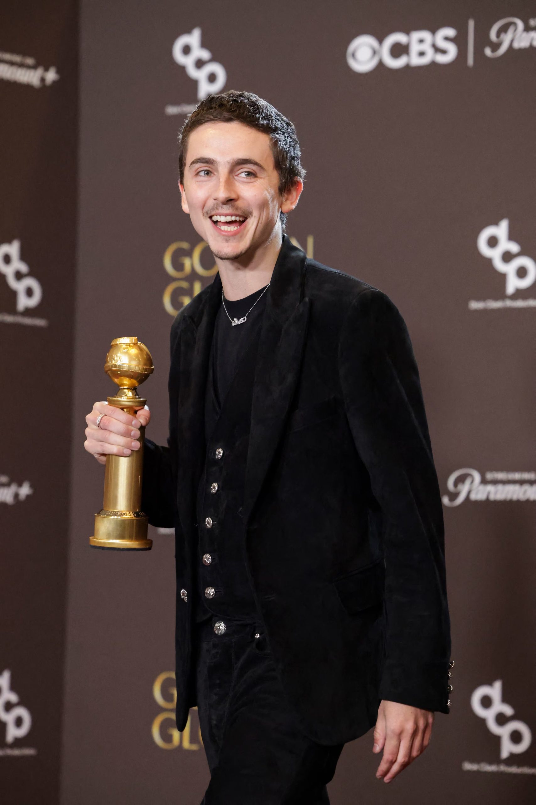 Celebrando en la entrega de los Golden Globe (REUTERS/Mario Anzuoni)