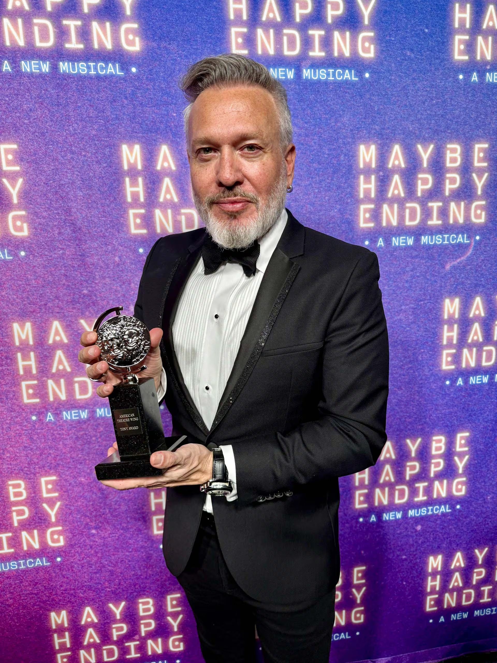 Kolankowsky, orgulloso ganador de un Tony por el musical 