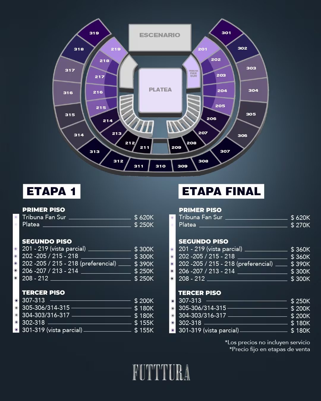 La venta de entradas para el concierto de Tini Stoessel en Bogotá contará con etapas de preregistro, preventa y venta general - crédito cortesía Breakfast Live