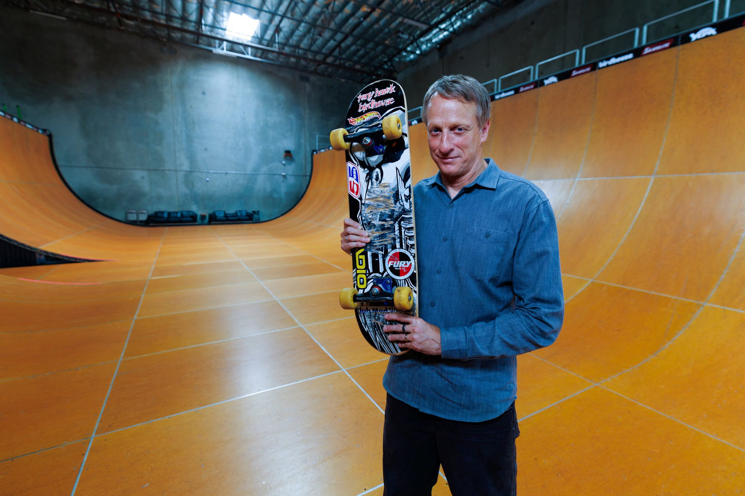 Tony Hawk destaca que encontrar satisfacción en medio del caos es clave para una vida plena y exitosa (REUTERS/Mike Blake)