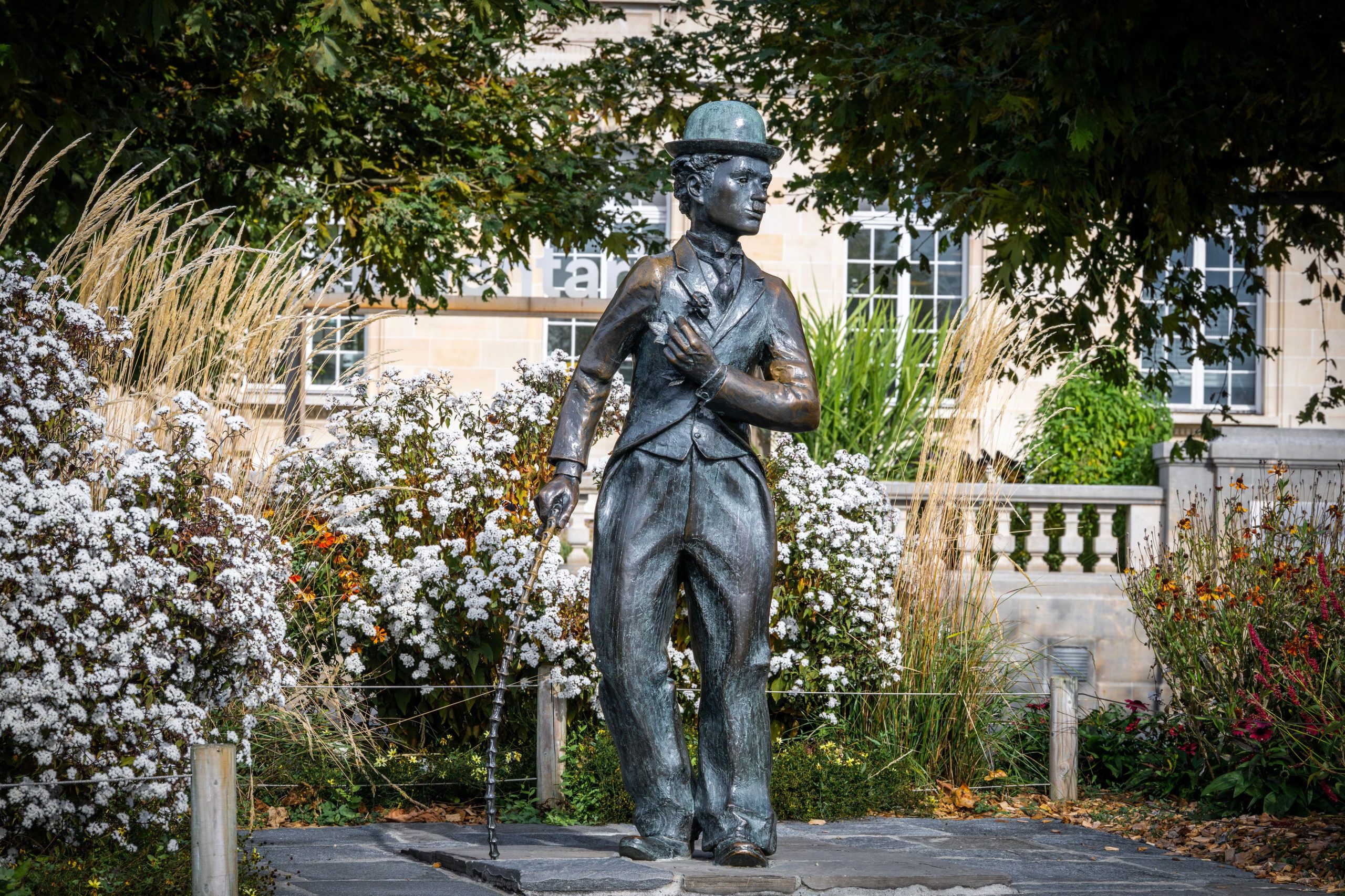 Un homenaje a Chaplin en Vevey, Suiza