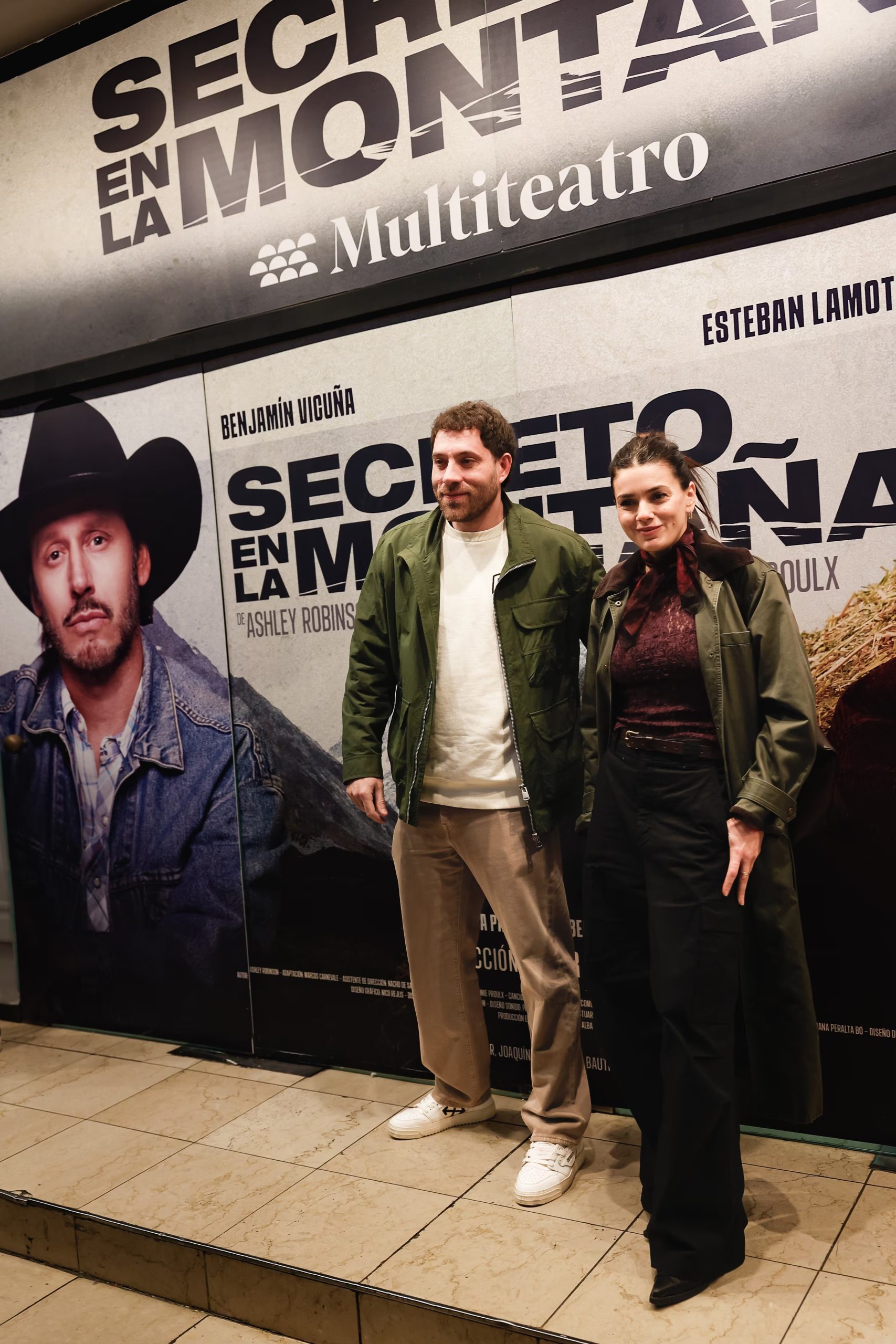 Tomás Rottemberg y Natalie Pérez estuvieron en el estreno