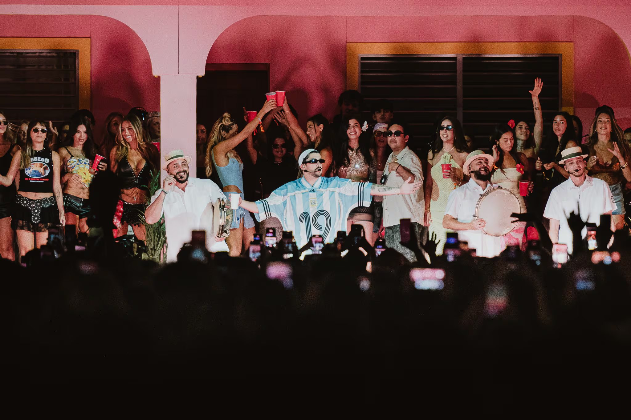 Bad Bunny, en Argentina. (Victoria Dragonetti)