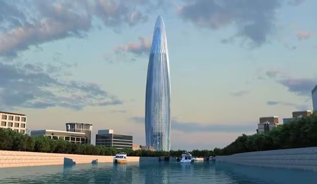 Torre Mohamed VI en Rabat.