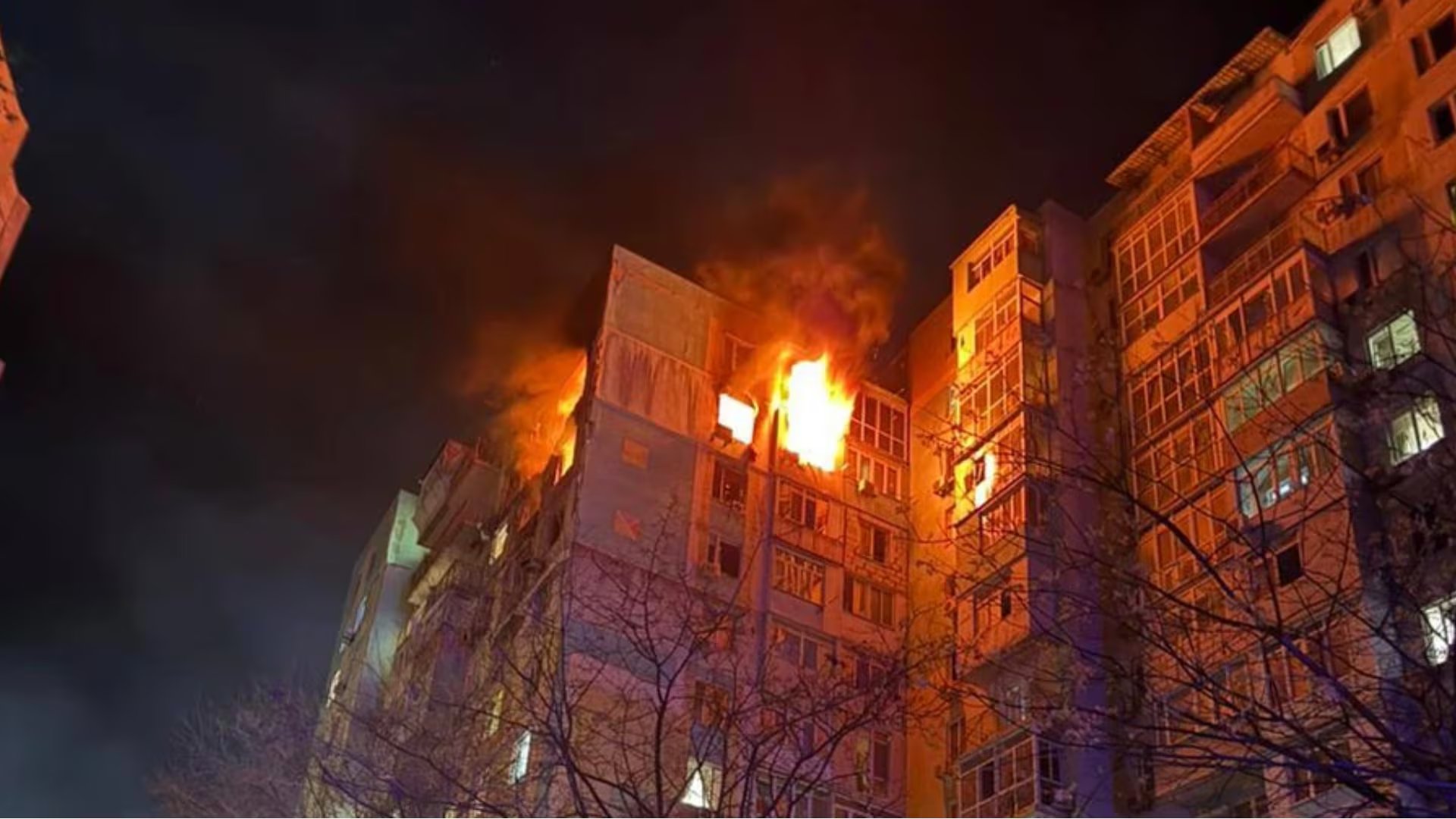Odessa sufrió un bombardeo por parte de las tropas rusas 