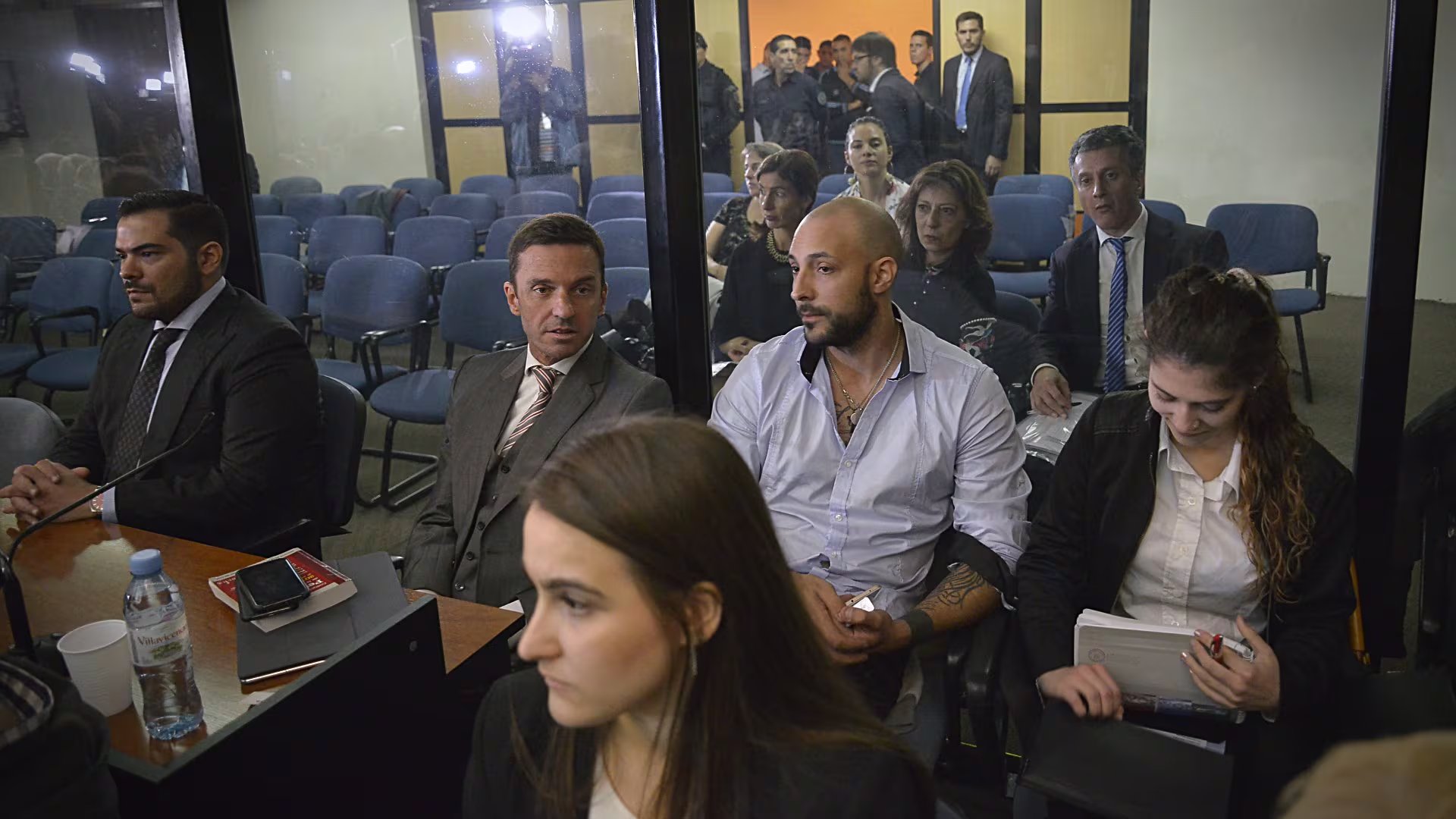 El arrepentido Leonardo Fariña durante el juicio por la ruta del dinero K (Gustavo Gavotti)