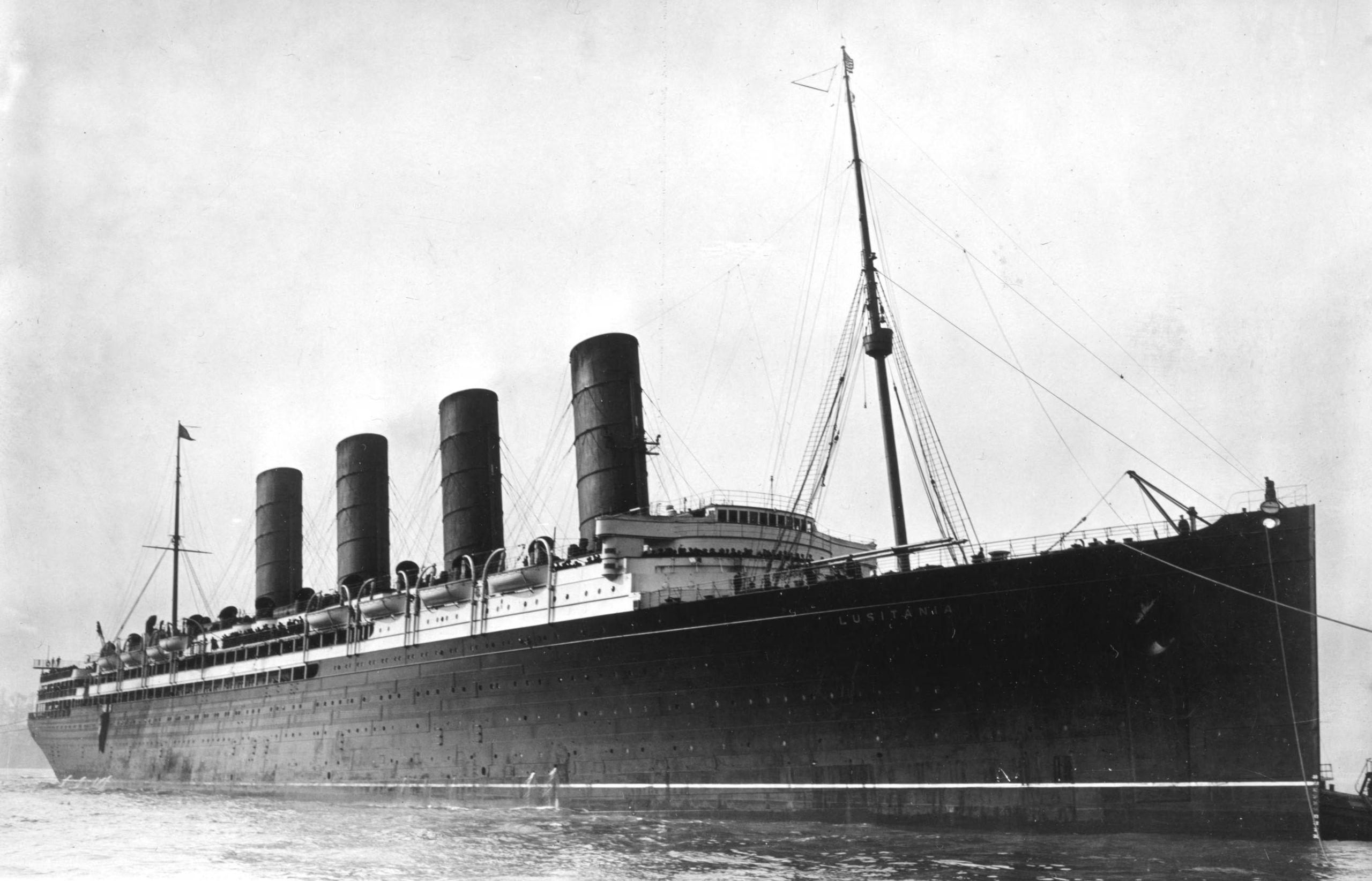 El ataque al Lusitania marcó un punto de inflexión en la Primera Guerra Mundial al involucrar a Estados Unidos, con 126 ciudadanos entre las víctimas del desastre marítimo (U.S. Library of Congress)