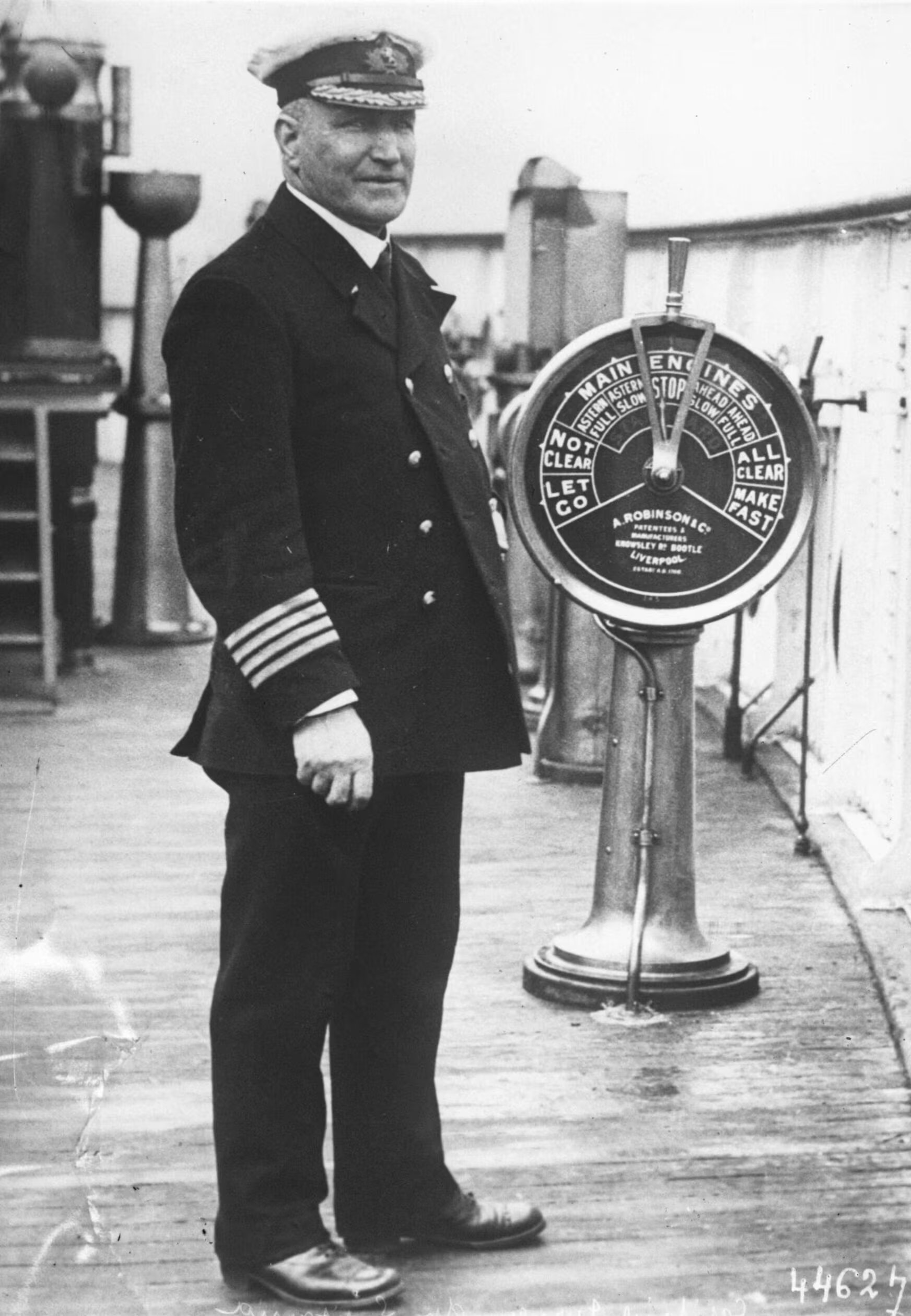 William Turner, el capitán del Lusitania 