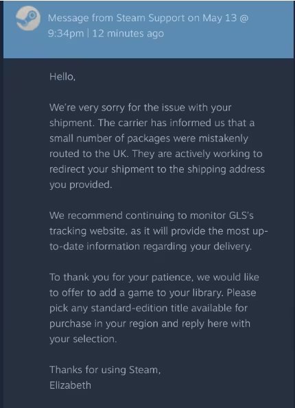 Steam regaló videojuego a usuario que se quejó por la demora de su Steam Controller.