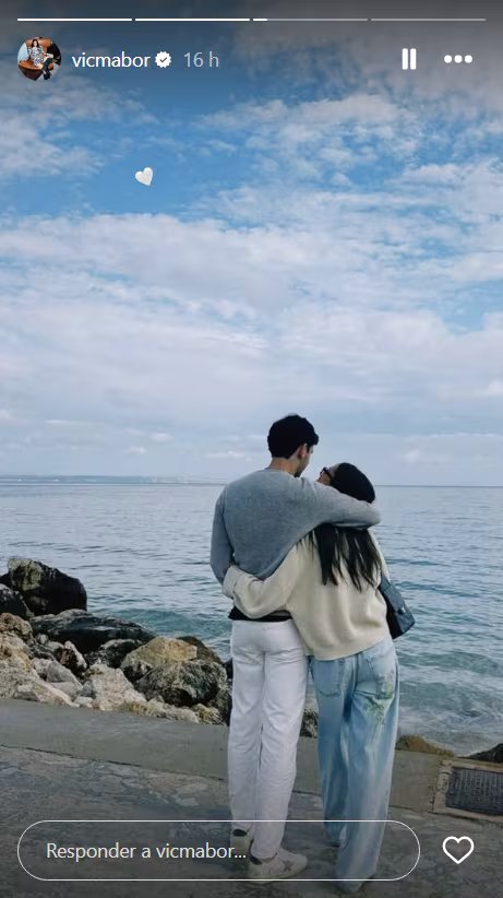 Victoria Federica y Jorge Navalpotro en Mallorca (Instagram)