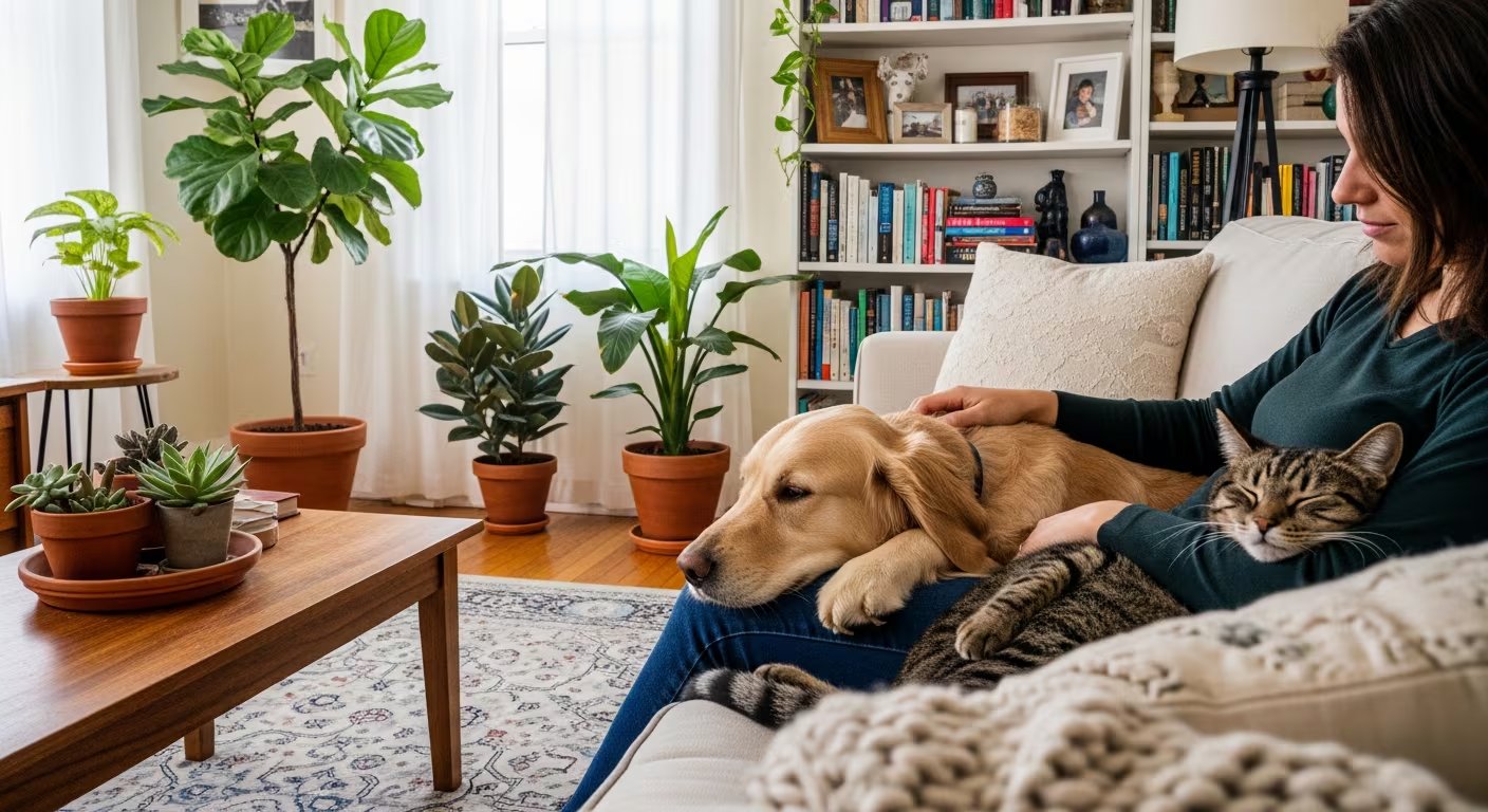 Una mascota puede acompañar en la soledad y ayudar a transitar duelos (Imagen Ilustrativa Infobae)