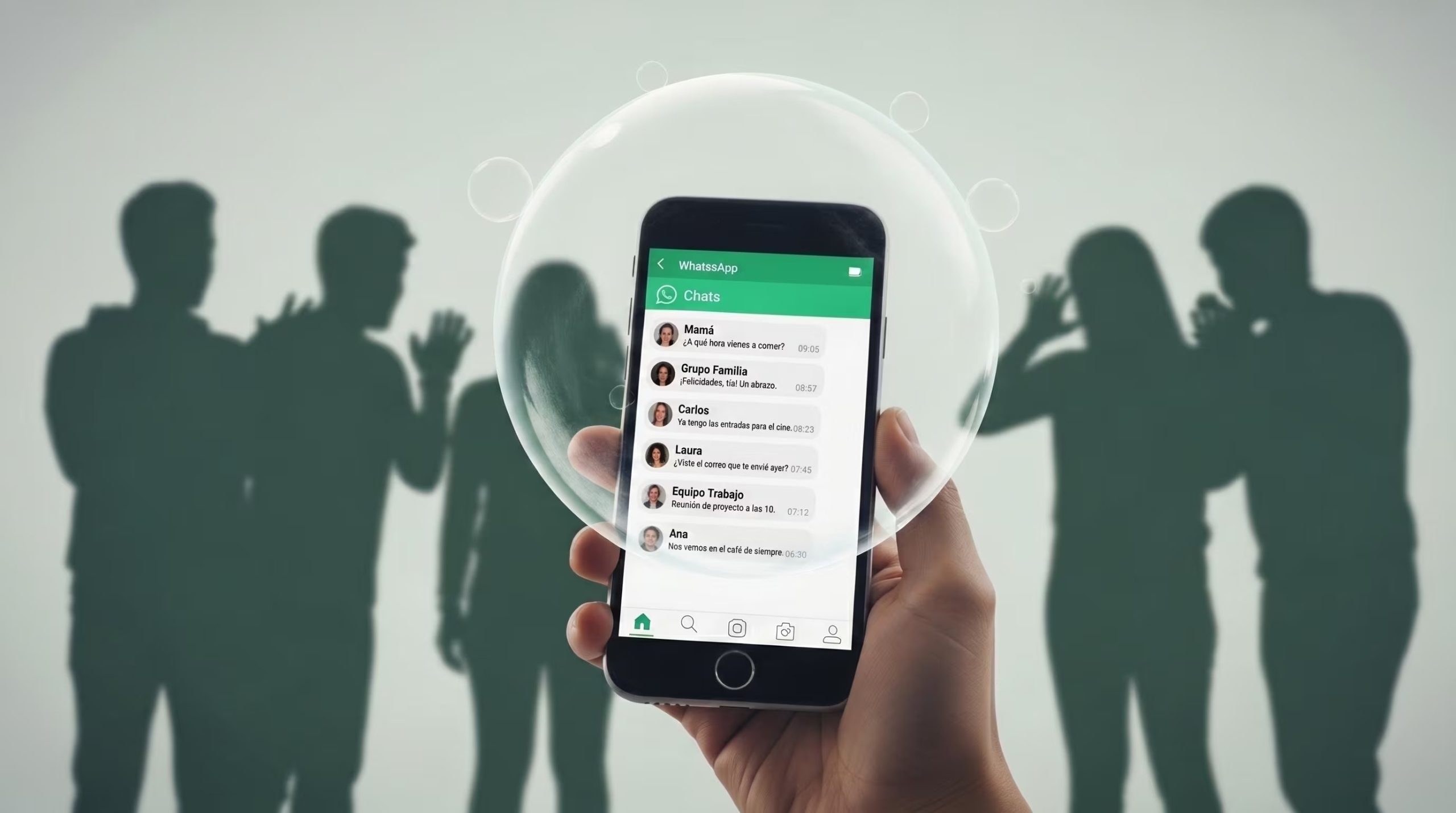 Silenciar chats o grupos permite recibir mensajes sin alertas ni interrupciones visibles. (Imagen Ilustrativa Infobae)