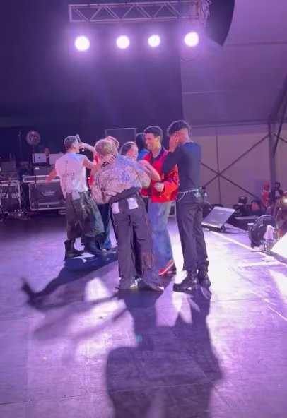 Zaca TV y Santos Bravos juntos en Lima: así fue el encuentro que emocionó a los fans. Captura: @giameier.