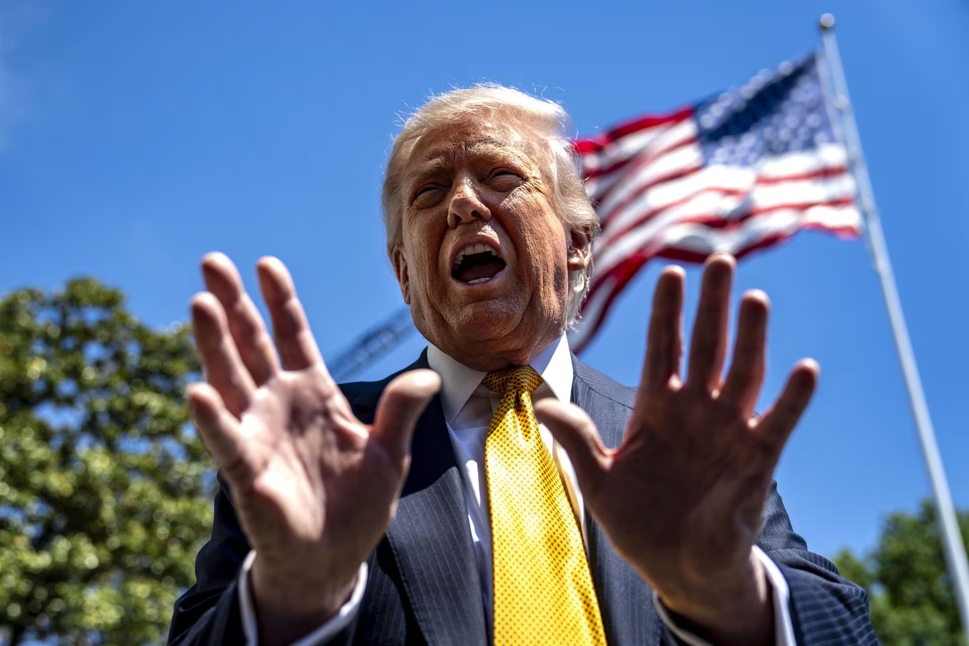 Zelensky confió en que Donald Trump incluiría la guerra de Ucrania en sus conversaciones con Xi en Beijing (Europa Press)