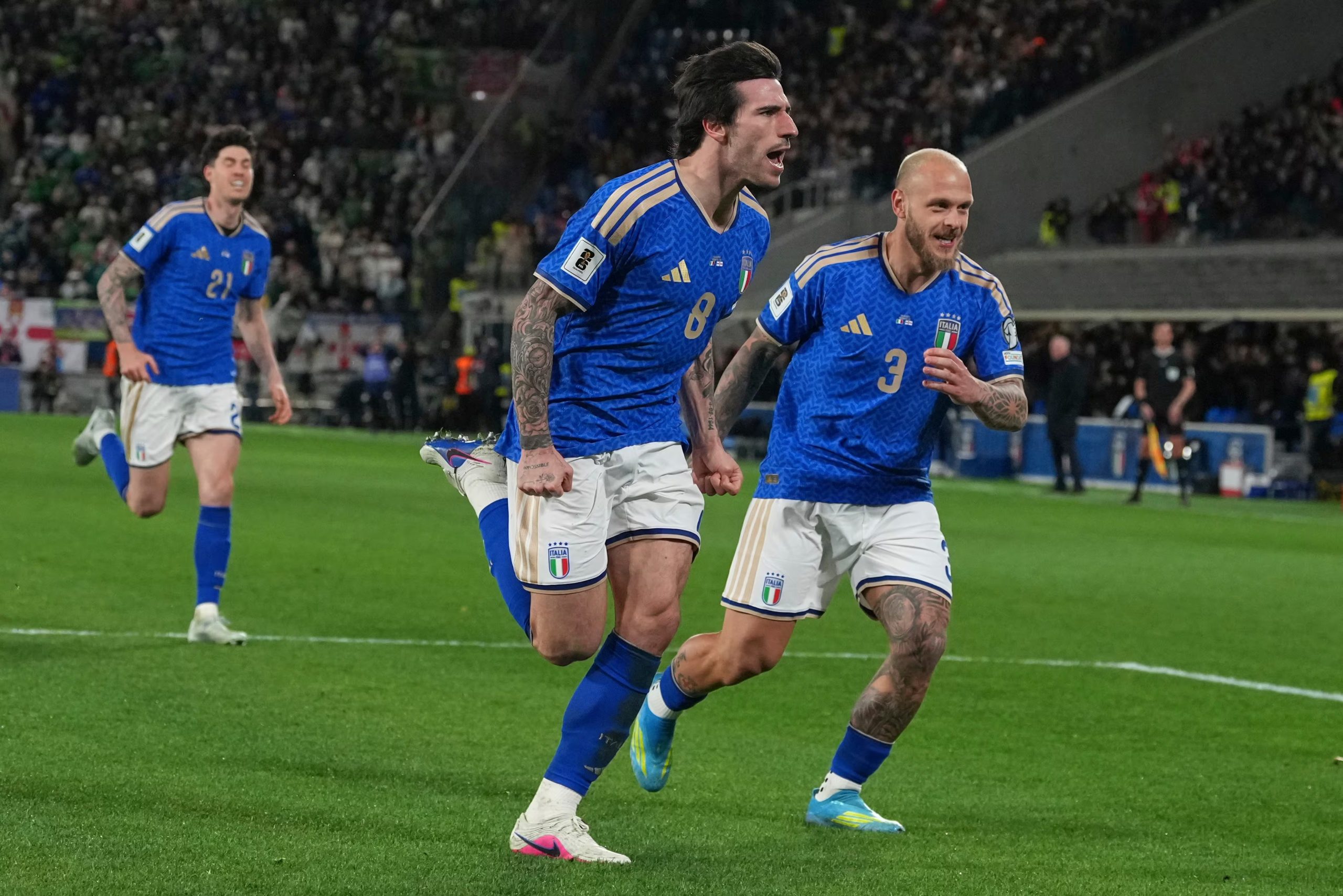 Italia no clasificó a los últimos tres mundiales y quedó relegado en el ranking (Foto AP/Antonio Calanni)