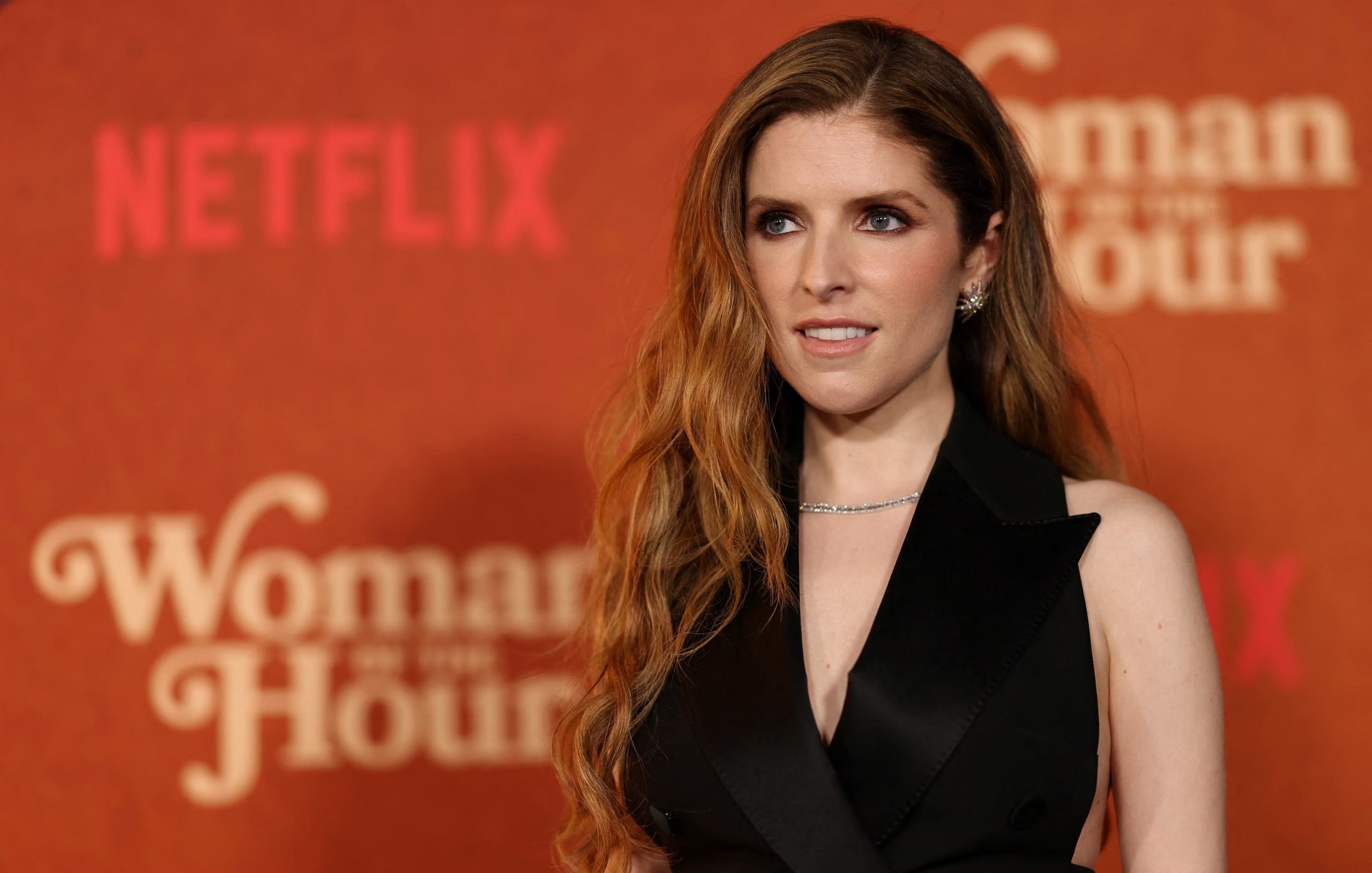 Director and cast member Anna Kendrick attends a premiere for the film Woman of the Hour at The Egyptian Theatre Hollywood in Los Angeles, California, U.S., October 10, 2024. REUTERS/Mario Anzuoni