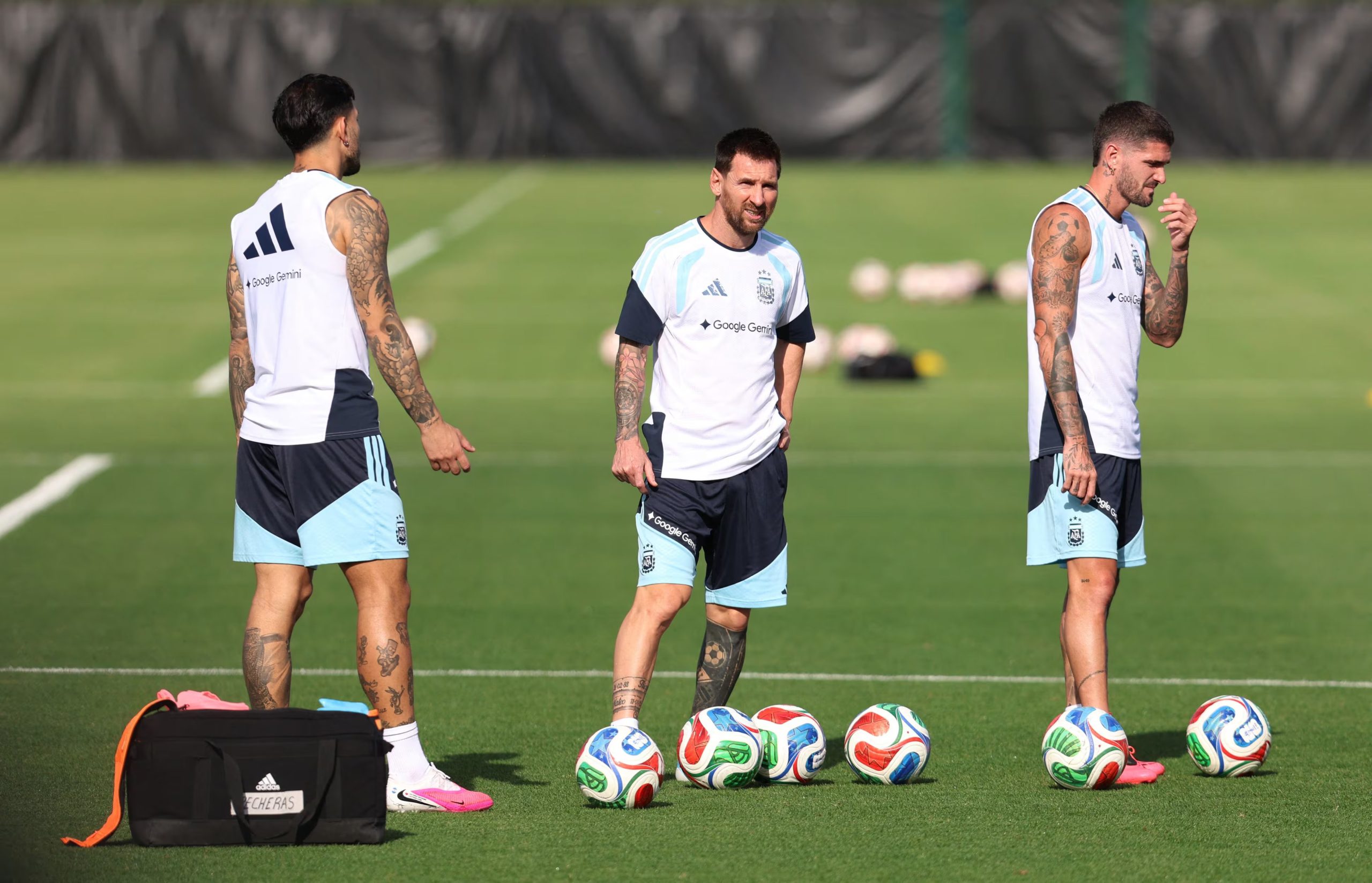 Argentina se prepara para el debut (Foto Reuters/Kylie Graham)