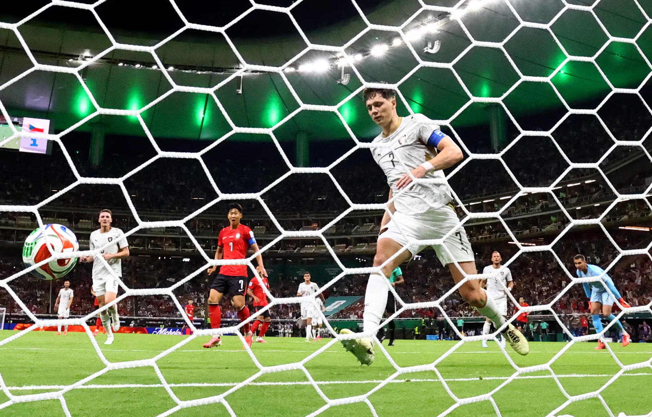 El Grupo A del Mundial 2026 finalizó tras la primer jornada con México y Corea del Sur con 3 puntos, y República Checa y Sudáfrica con 0. REUTERS/Amanda Perobelli