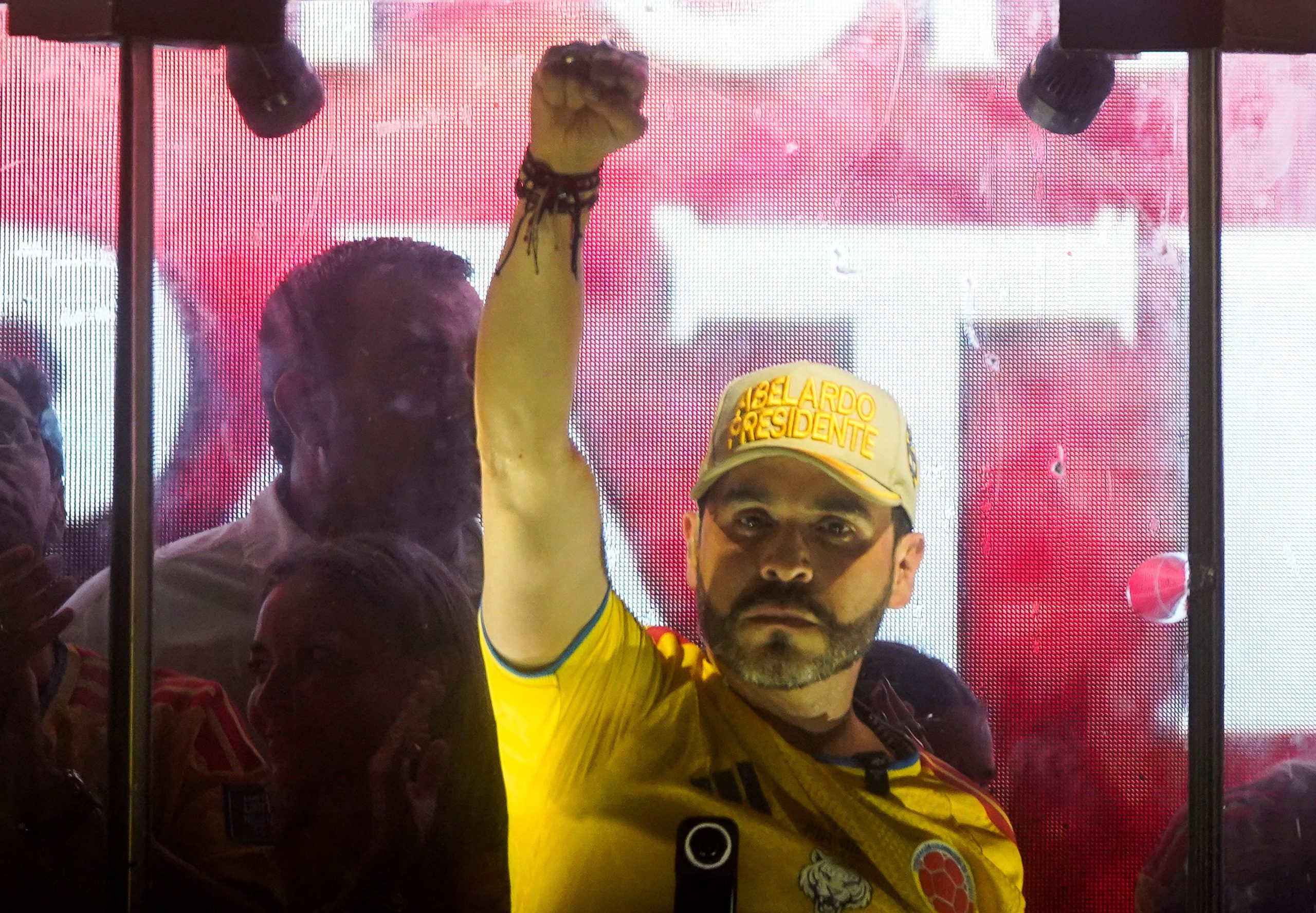 Abelardo de la Espriella fue el ganador en primera vuelta con más de 10 millones de votos - crédito Sergio Acero/REUTERS