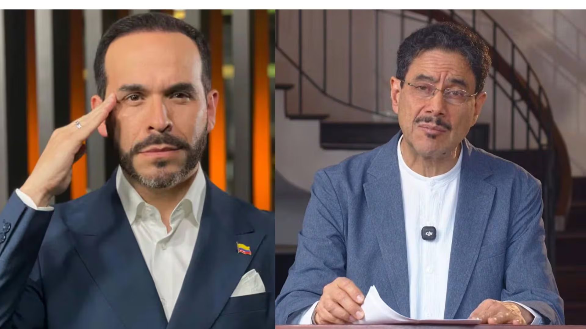 Abelardo de la Espriella, representante de la derecha, lideró la votación con el 43,72%, mientras que Iván Cepeda, del Pacto Histórico, obtuvo el 40,92% - crédito Abelardo de la Espriella e Iván Cepeda 