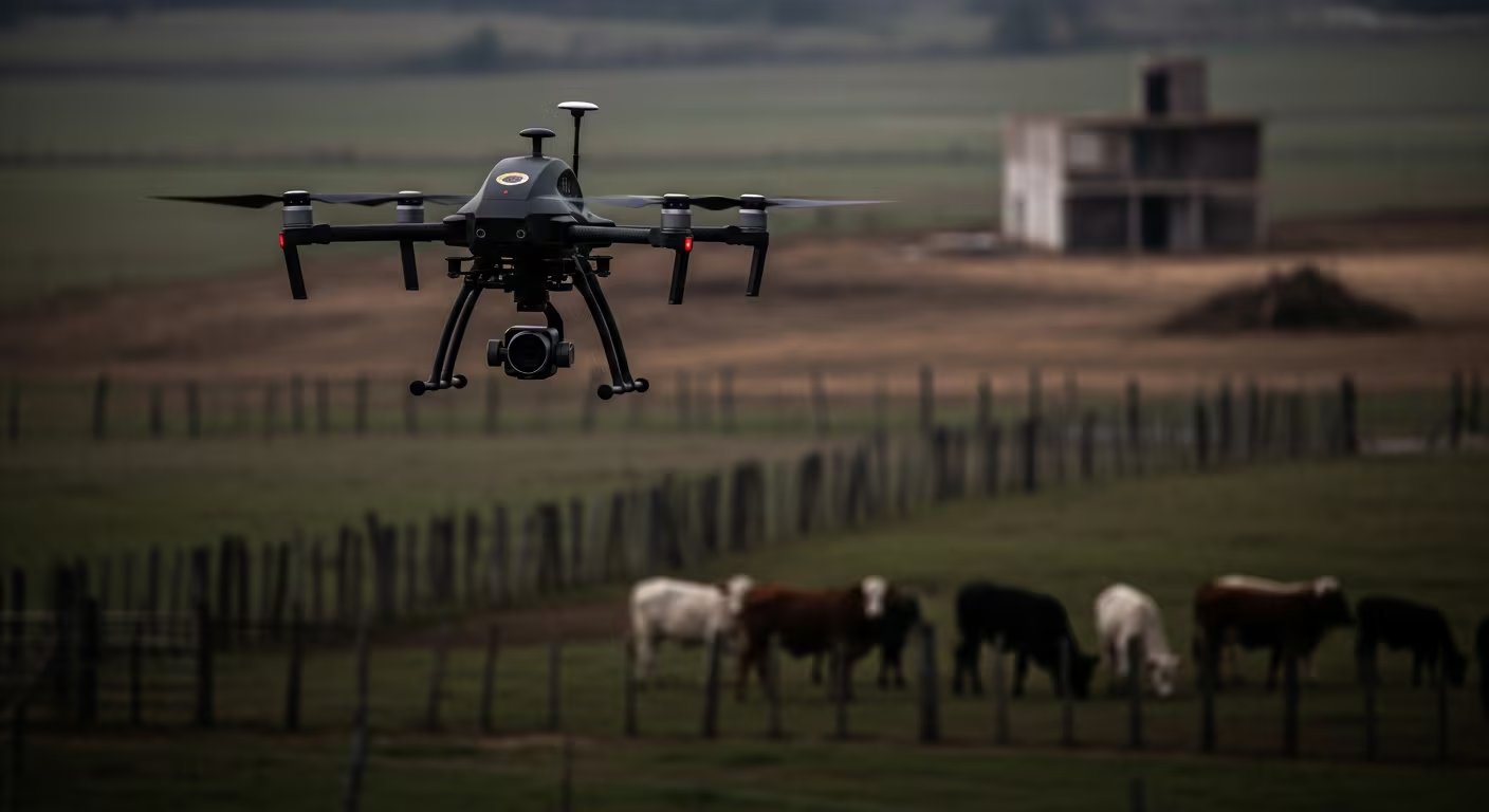 Los diversos grupos criminales usan drones para hacer labores de vigilancia en la frontera norte (Imagen Ilustrativa Infobae)