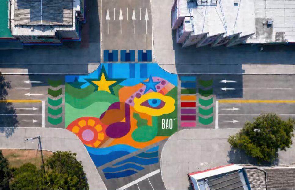 La nueva cara de la carrera 44 en Barranquilla con una obra de arte en homenaje a Shakira - crédito @AlejandroChar/X