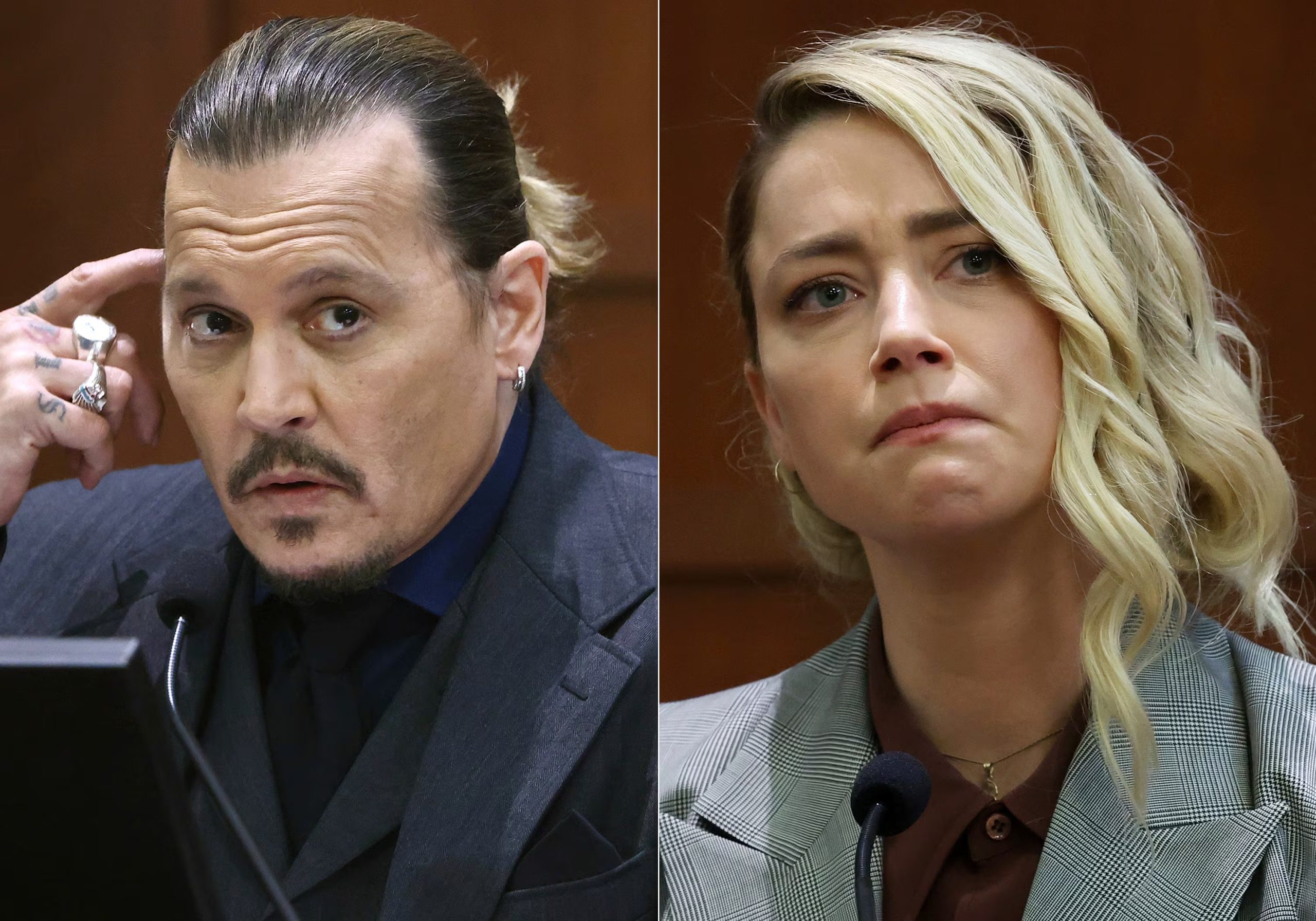 La modelo dijo que Heard y ella estuvieron “muy unidas” durante mucho tiempo y afirmó que, tras el divorcio con Depp, sí estuvieron involucradas (AP Foto)
