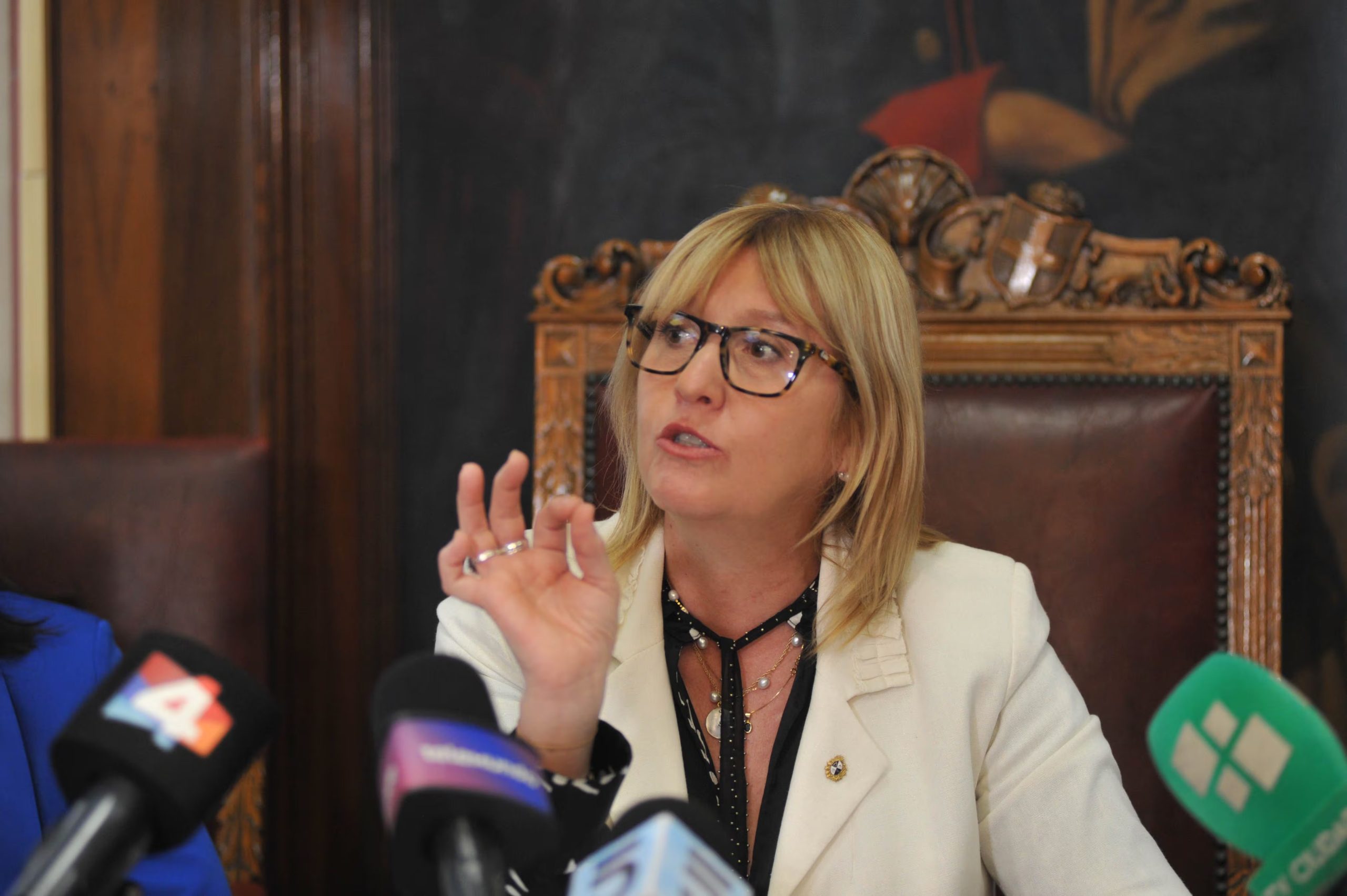 La ministra de Salud Pública de Uruguay, Cristina Lustemberg (Presidencia)