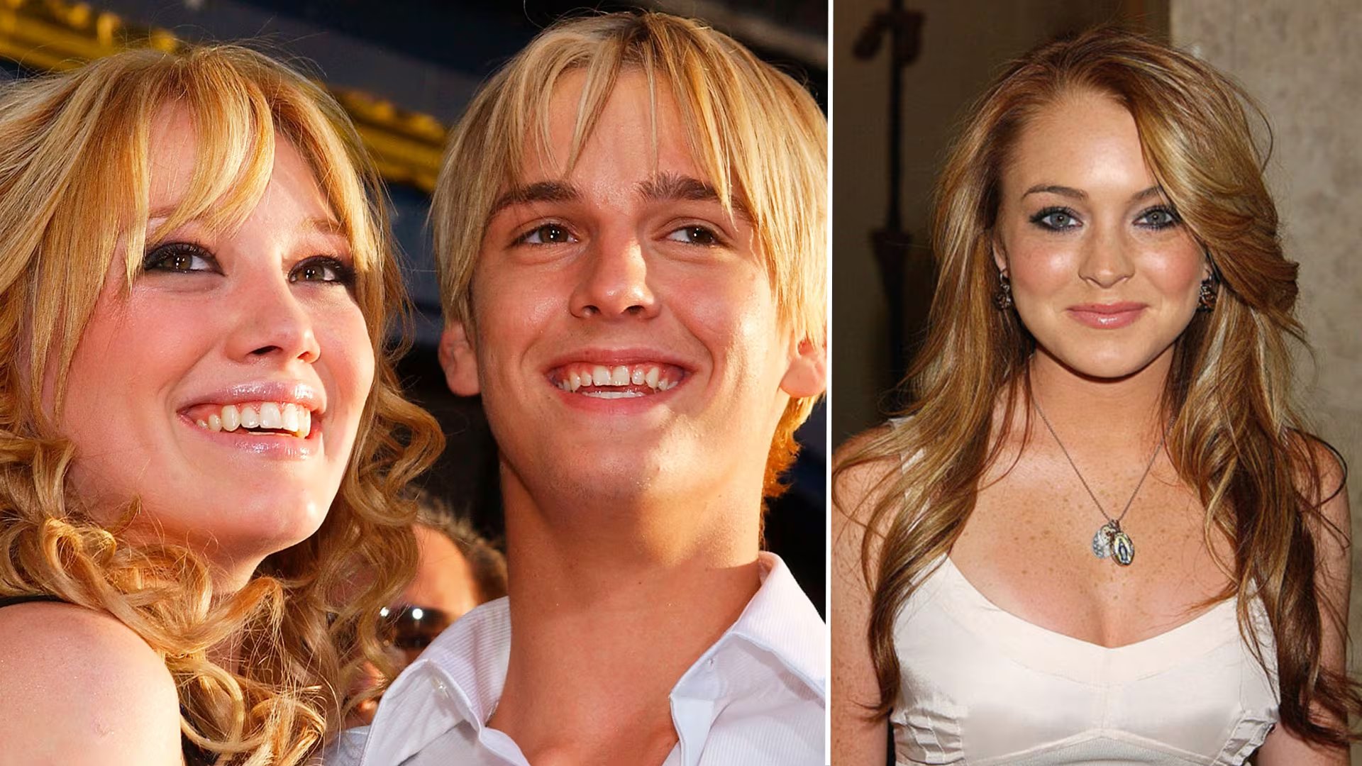 Hilary Duff y Lindsay Lohan tuvieron problemas por Aaron Carter. 