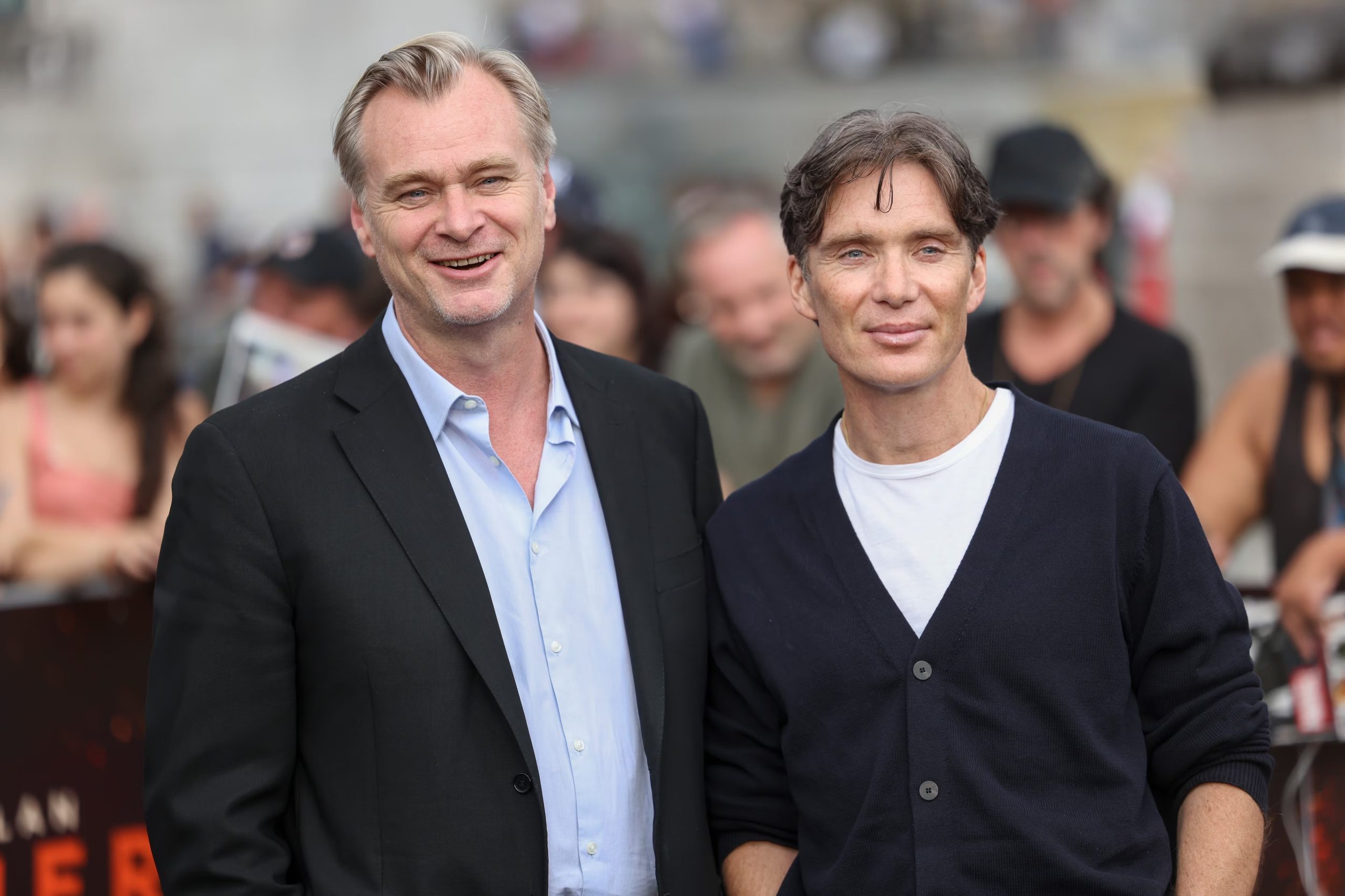 A lo largo de seis películas, Murphy y Nolan construyeron una de las alianzas actor-director más reconocidas del cine contemporáneo (Vianney Le Caer/Invision/AP)