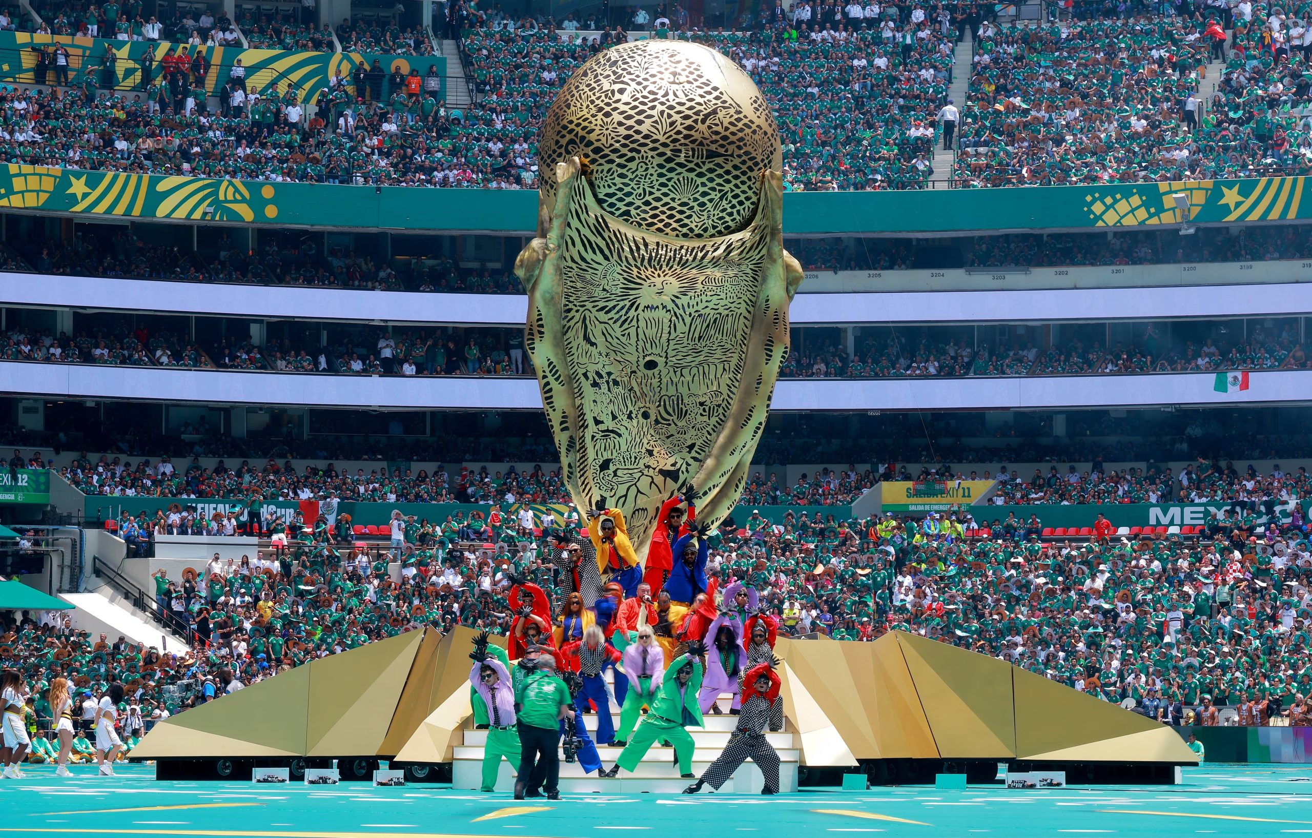 Es un Mundial histórico porque tuvo tres inauguraciones en cada país sede. (Foto: REUTERS/Eloisa Sanchez)