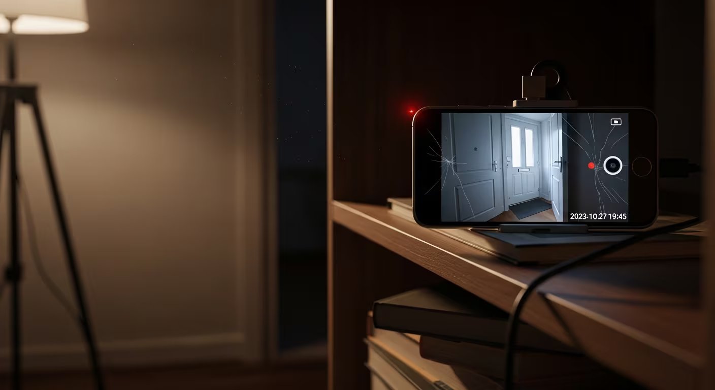 Tu celular viejo también puede ser cámara de vigilancia con WiFi y apps - (Imagen Ilustrativa Infobae)
