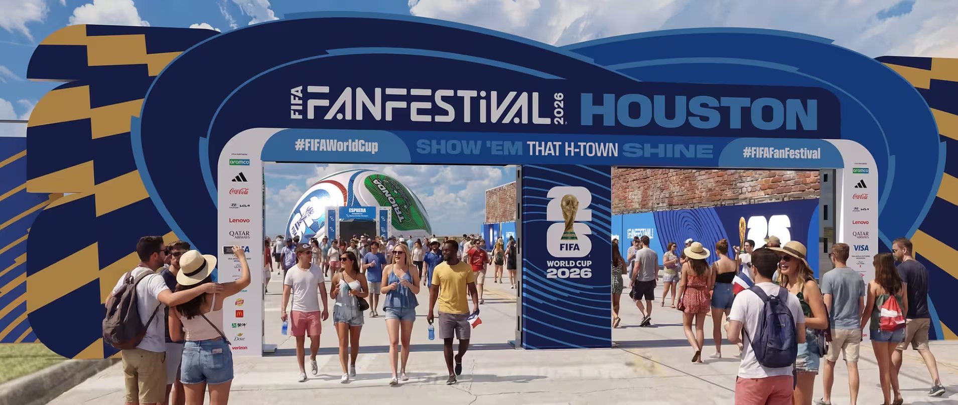 La guía para ver gratis el Mundial 2026 en Houston indica que el acceso al Fan Festival no tiene costo, pero depende de controles de seguridad y de la capacidad del predio (Houston FIFA World Cup)