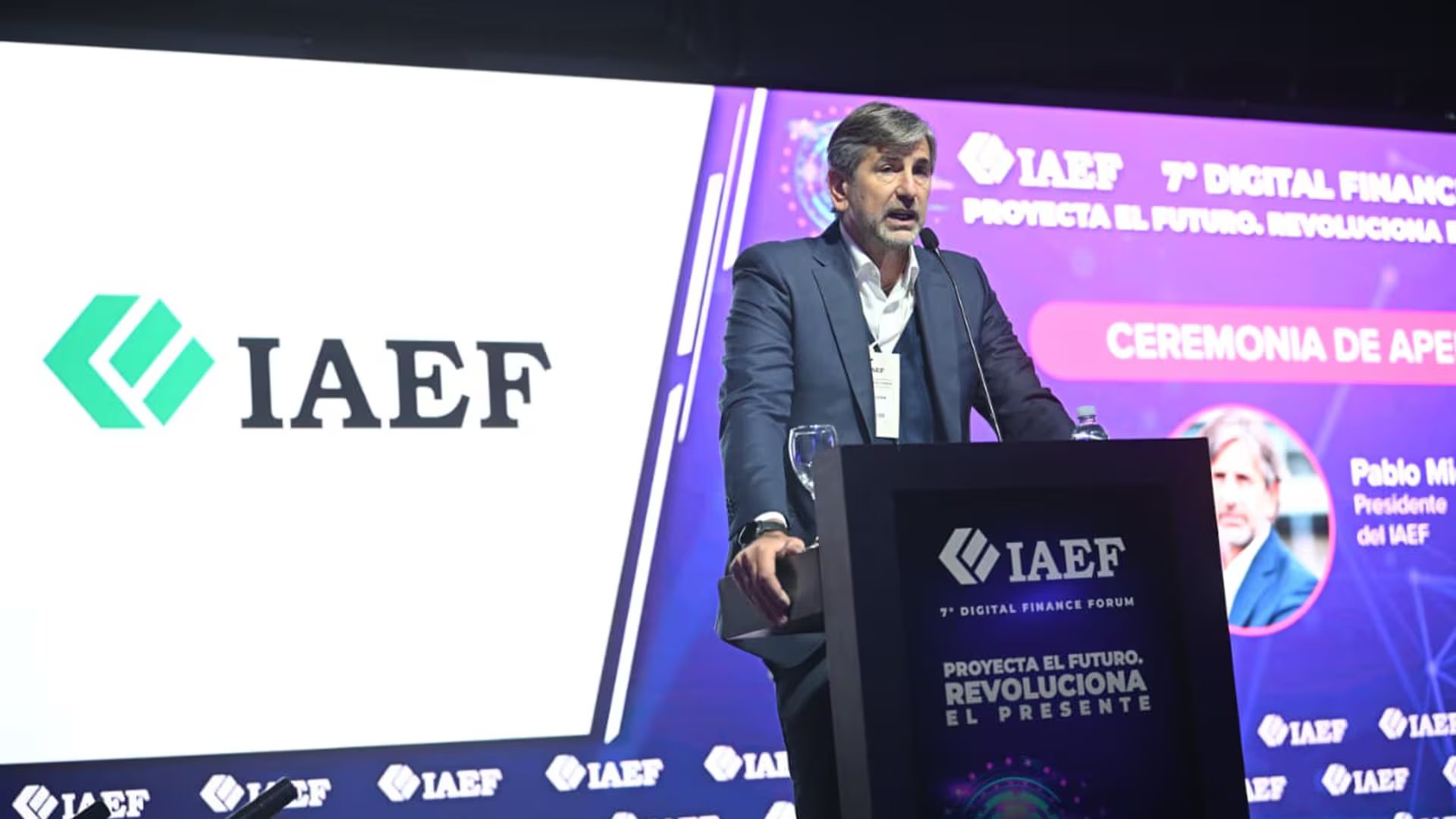 Pablo Miedziak, Presidente del IAEF