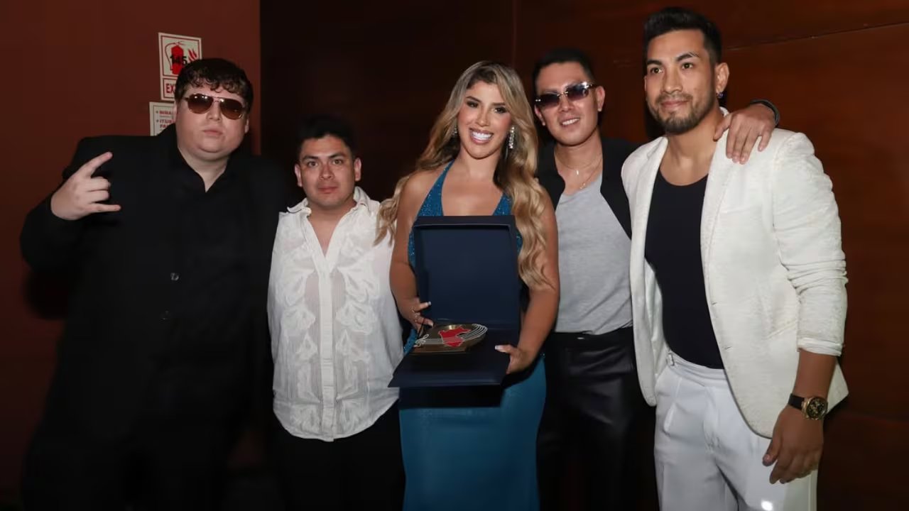 Yahaira Plasencia gana como Mejor Autor de Salsa con 'El ex machito', canción inspirada en su relación con Jefferson Farfán. (Asociación Peruana de Autores y Compositores)