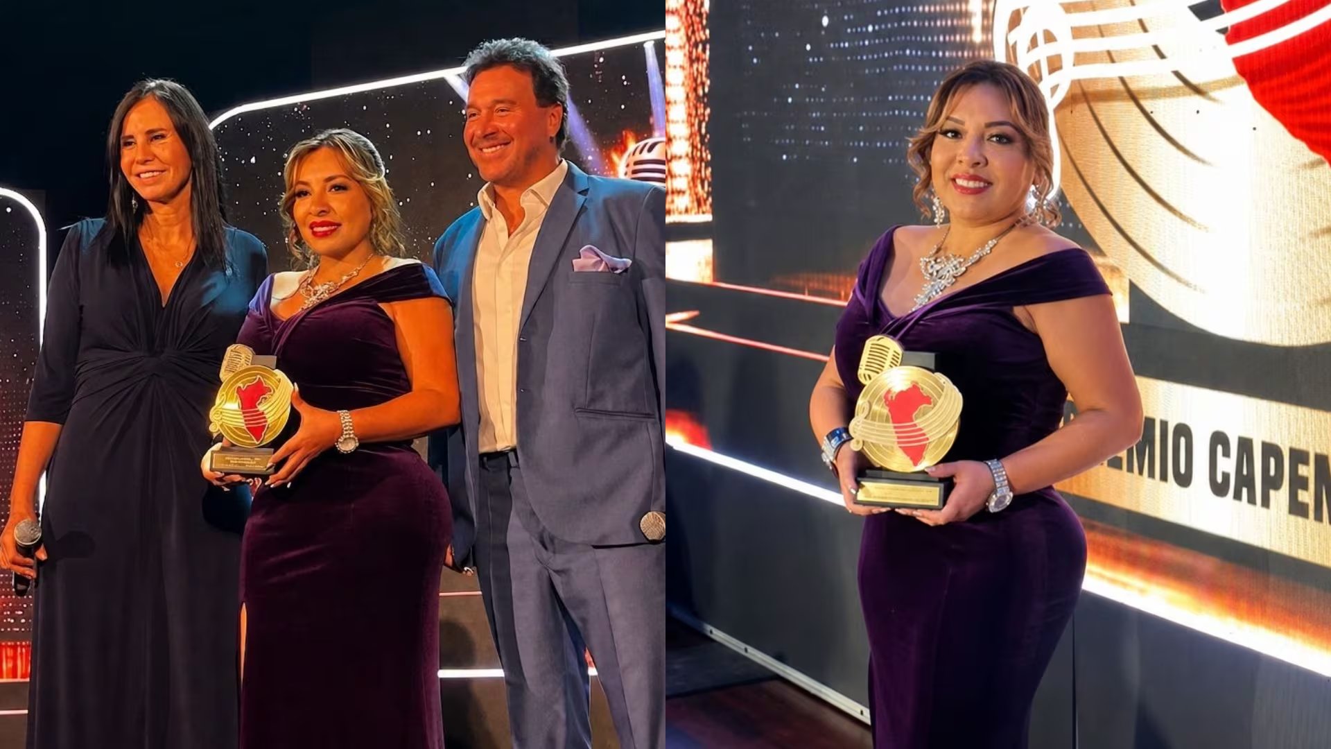 Edith Chirinos es galardonada como ‘Mejor Nueva Productora’.
