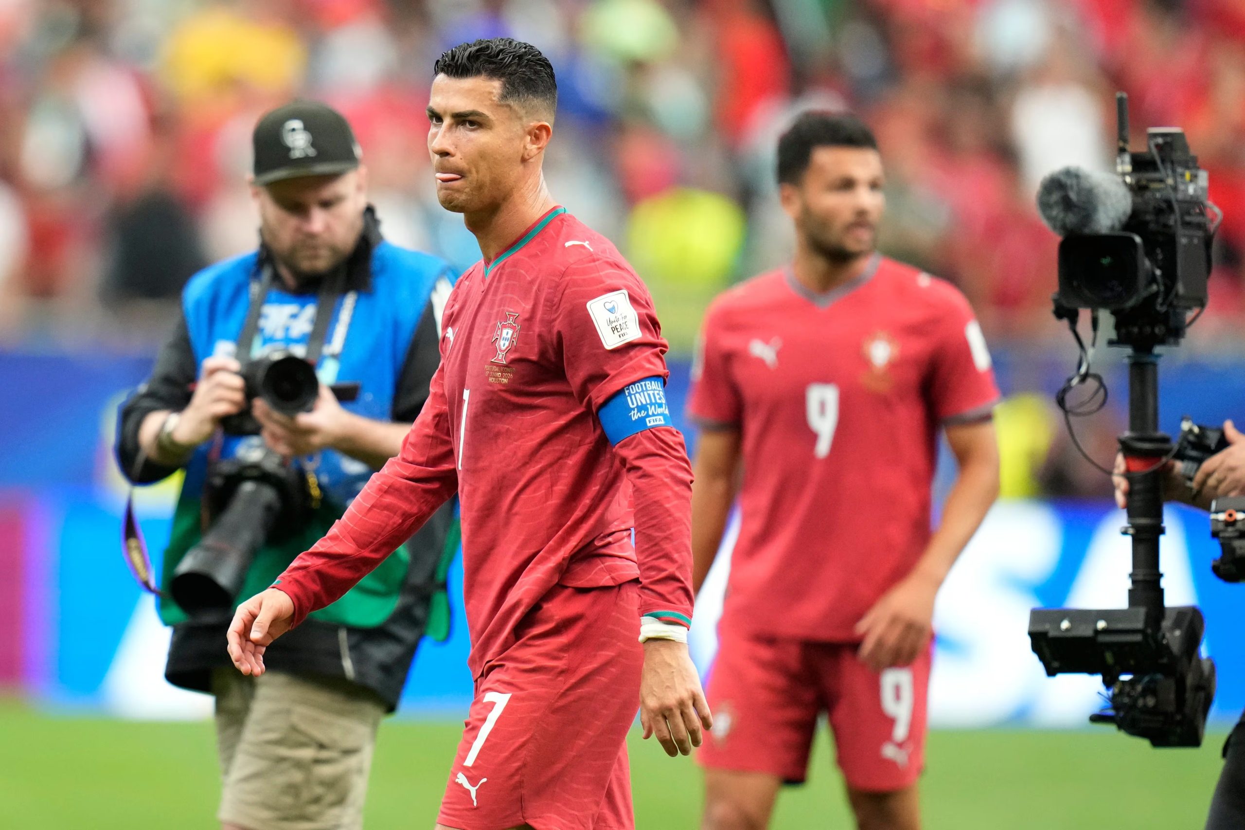 Cristiano Ronaldo aseguró que hay esperanza en Portugal para ganar en la segunda fecha del Mundial 2026 - crédito Karen Warren/AP