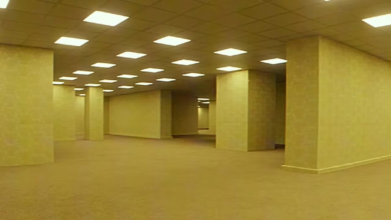 El concepto de Backrooms se viralizó en Internet como una teoría de otra dimensión